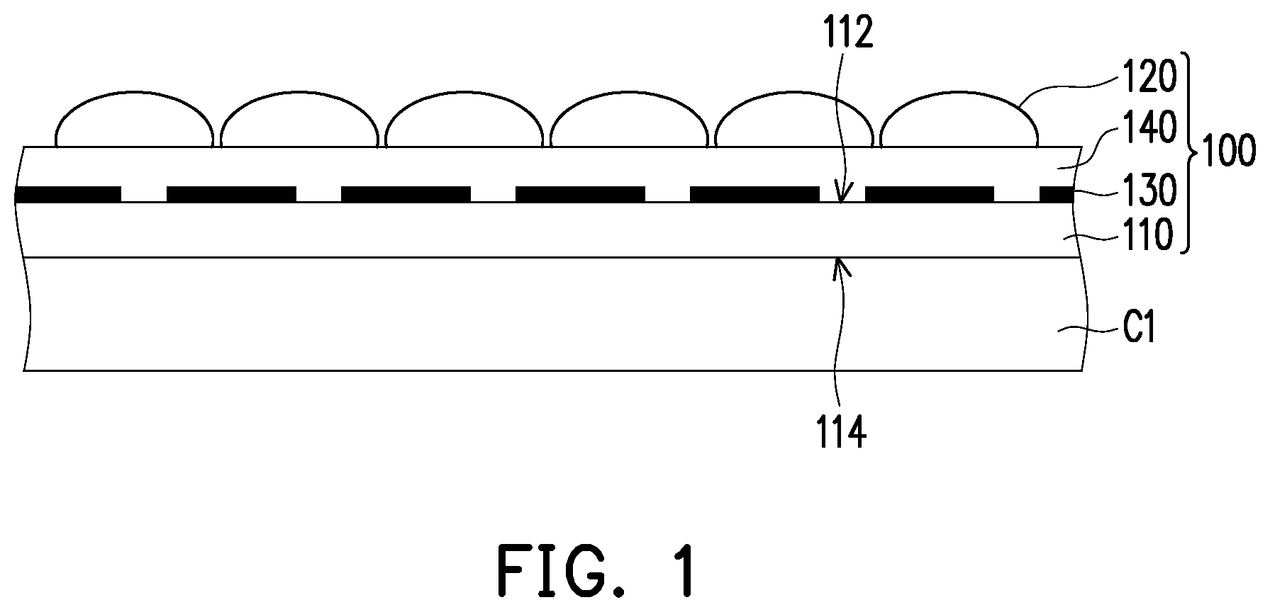 Patent US12120898 Figure 1 – Photosensitive device