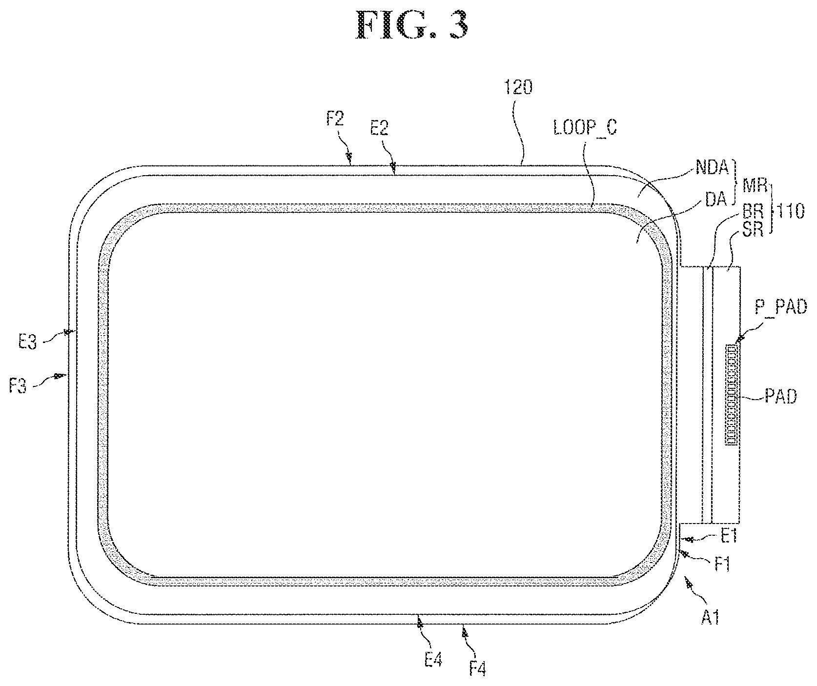 Patent US12120902 Figure 3 – Foldable display device