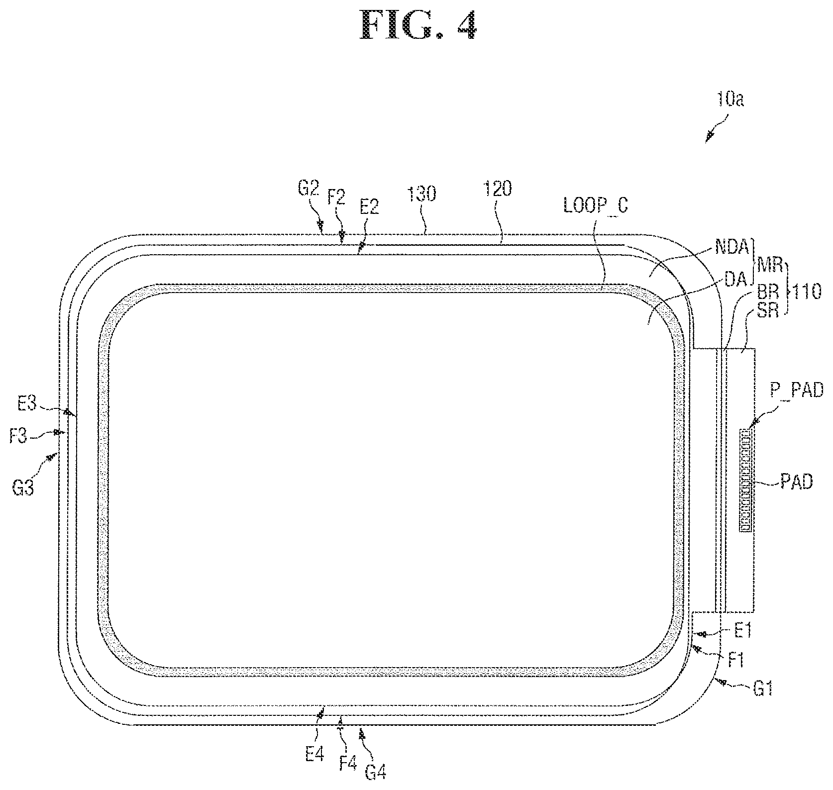 Patent US12120902 Figure 4 – Foldable display device