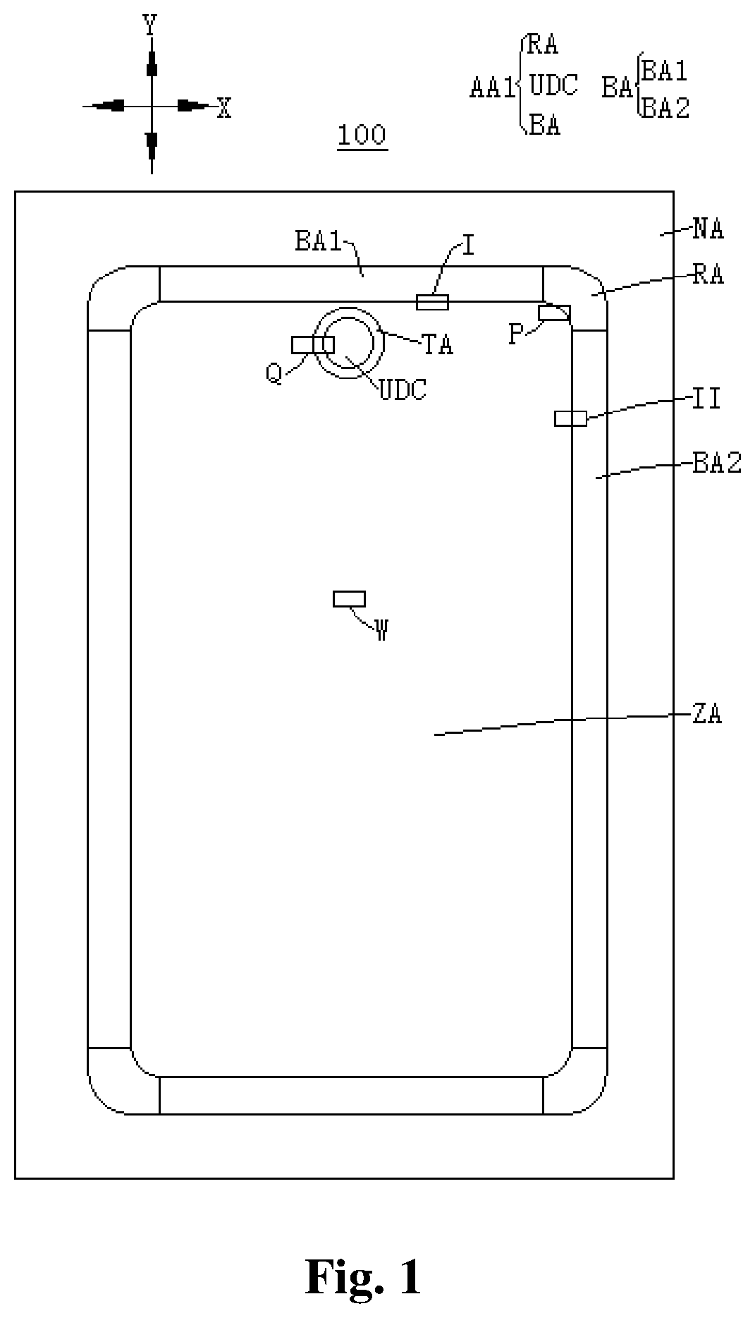 Patent US12120913 Figure 1 – Display panel and display apparatus