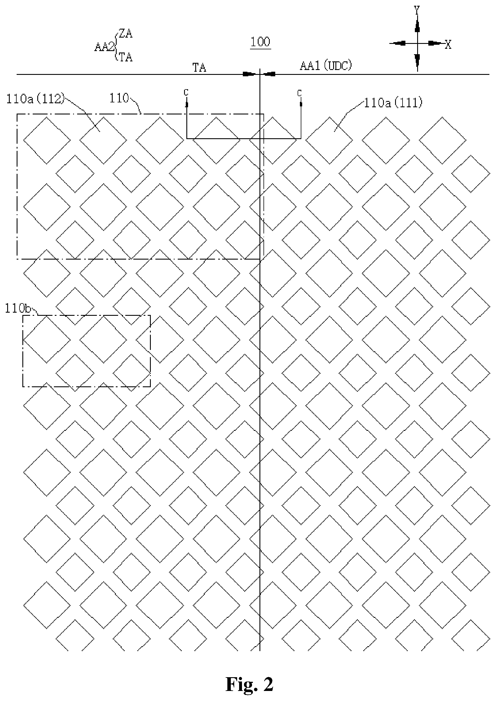 Patent US12120913 Figure 2 – Display panel and display apparatus