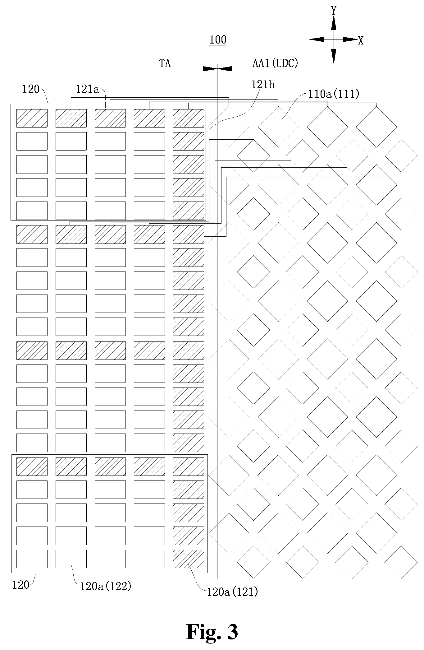 Patent US12120913 Figure 3 – Display panel and display apparatus