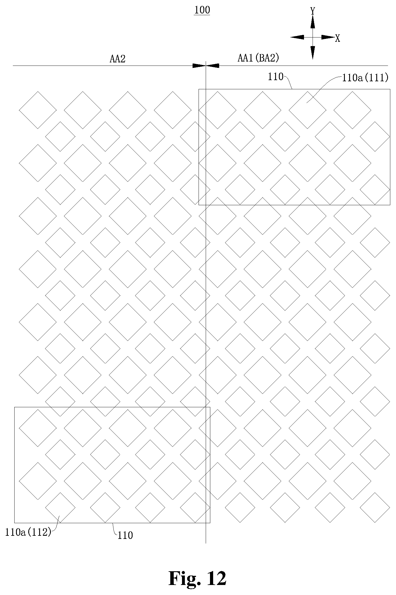 Patent US12120913 Figure 12 – Display panel and display apparatus