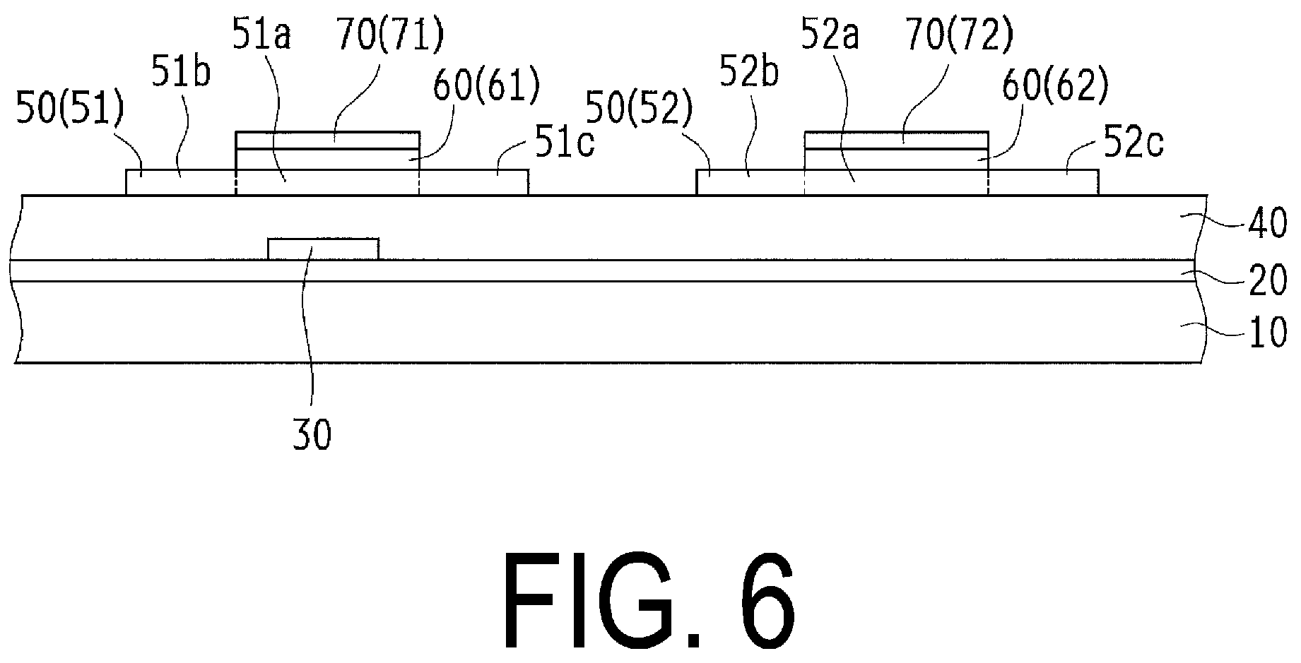Patent US12120915 Figure 7 – Display device with driving transistor having upper and lower gate electrodes