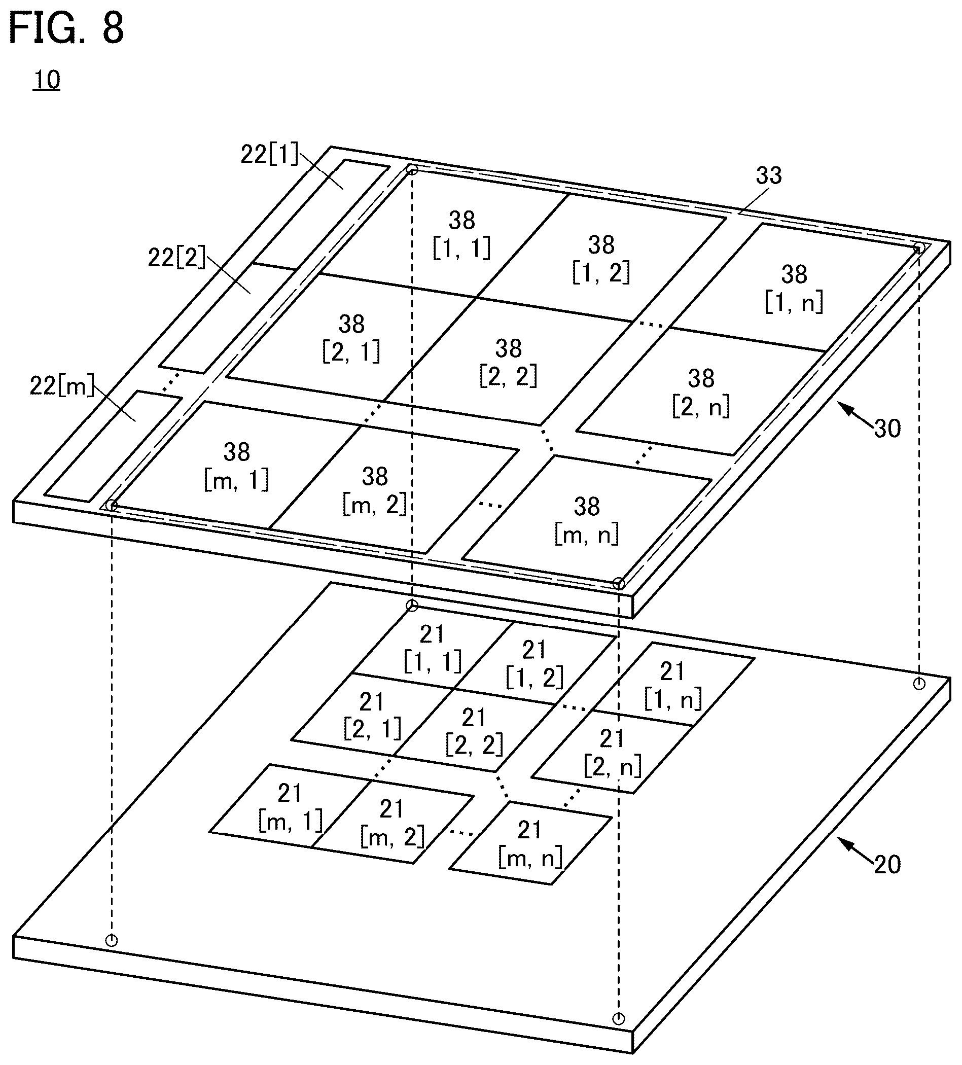 Patent US12120918 Figure 8 – Display device
