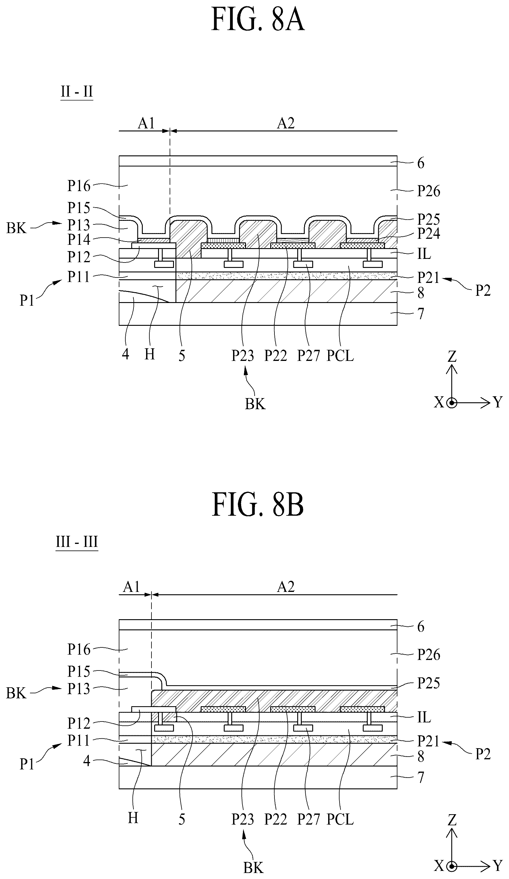 Patent US12120922 Figure 7 – Display with light absorber round optical element