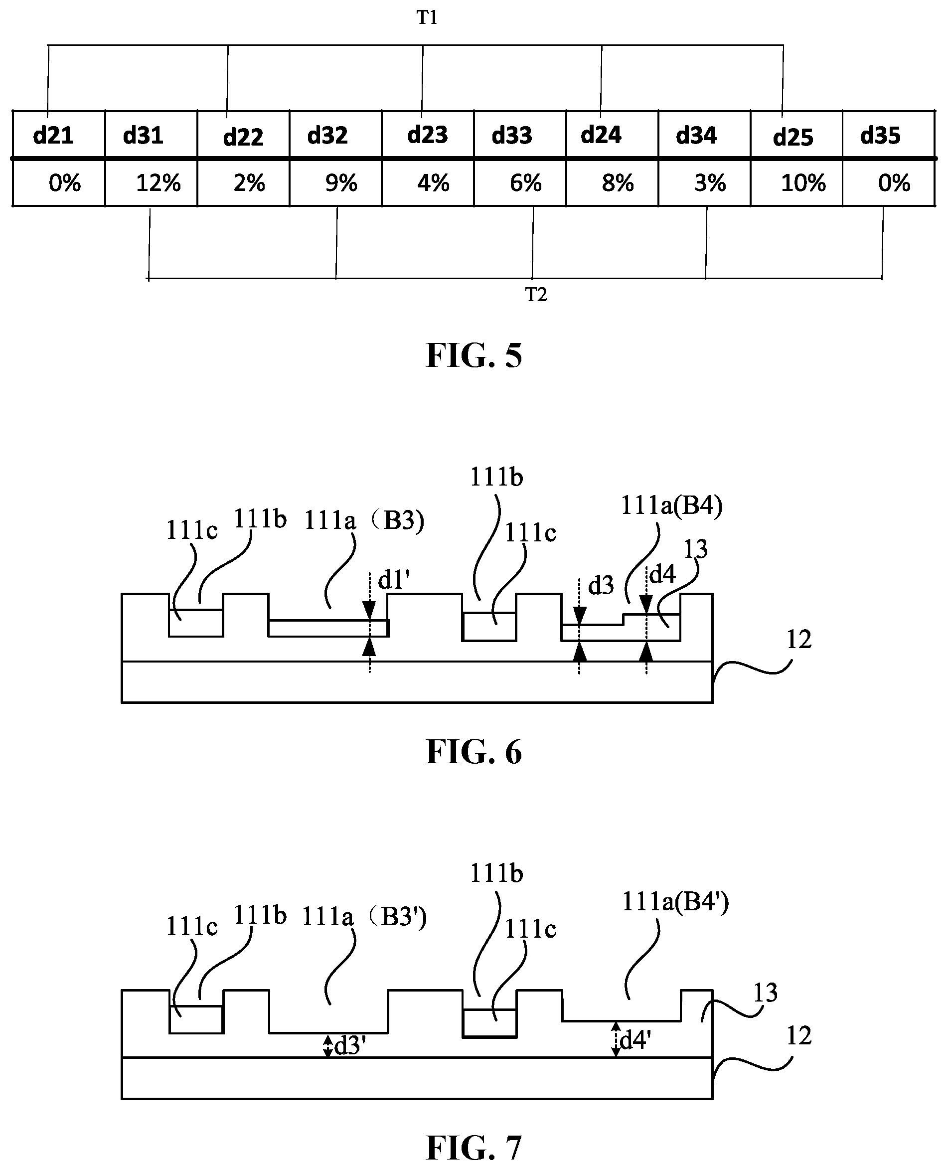 Patent US12120924 Figure 3 – Display panel and display device including transparent regions with different thicknesses