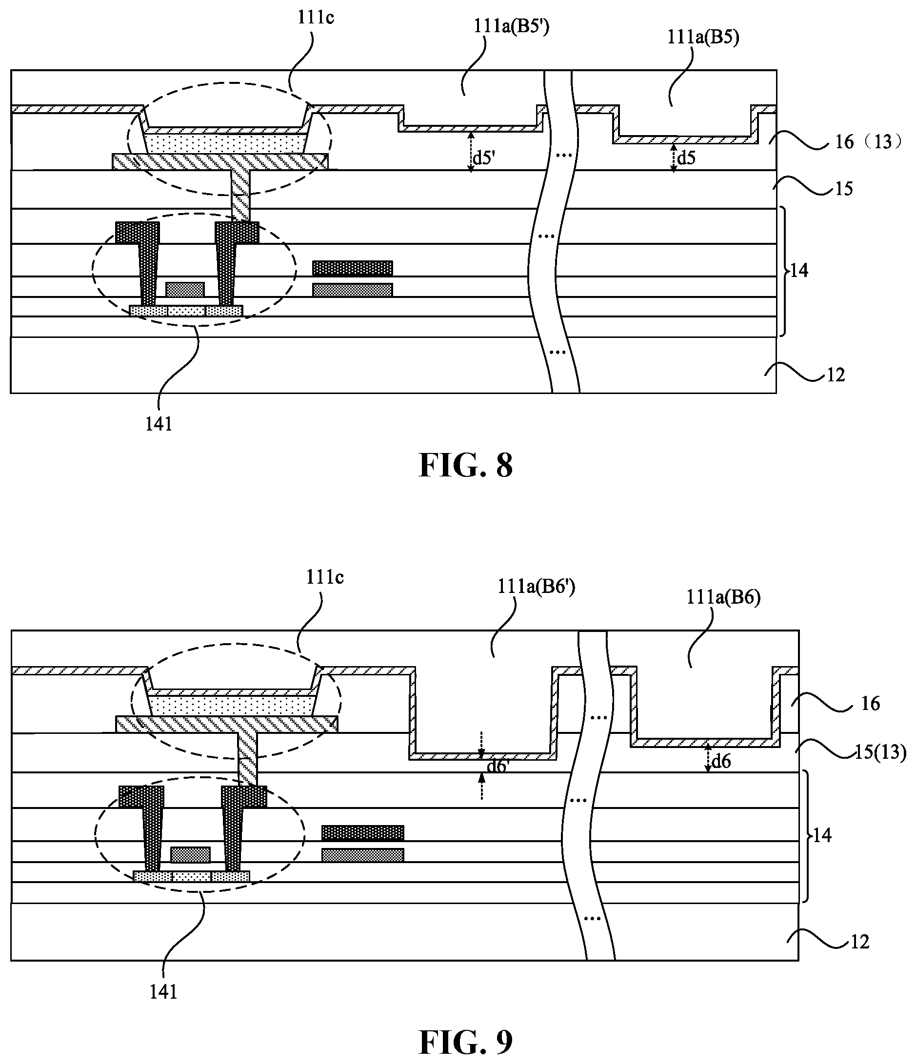 Patent US12120924 Figure 4 – Display panel and display device including transparent regions with different thicknesses