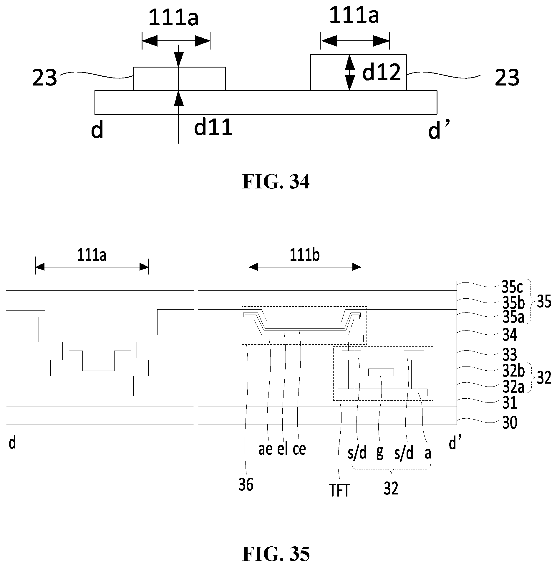 Patent US12120924 Figure 17 – Display panel and display device including transparent regions with different thicknesses