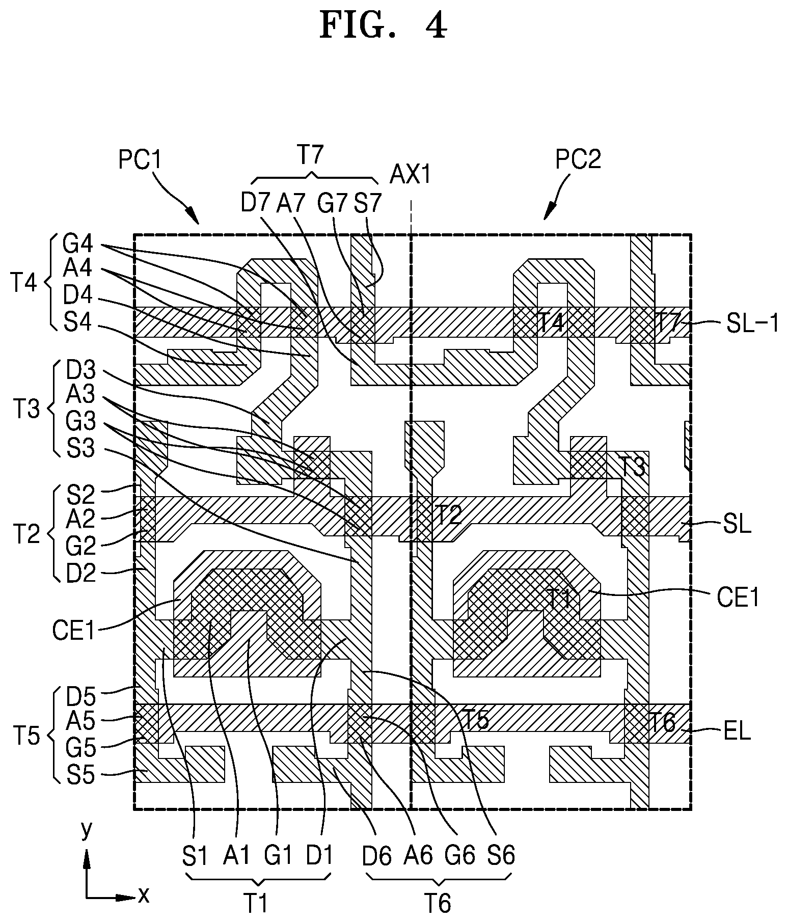 Patent US12120931 Figure 4 – Display apparatus