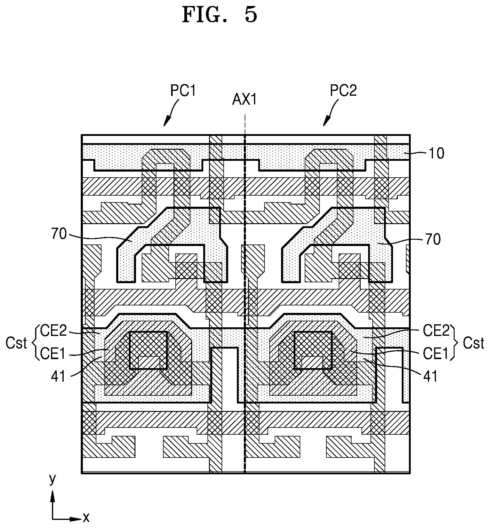 Patent US12120931 Figure 5 – Display apparatus