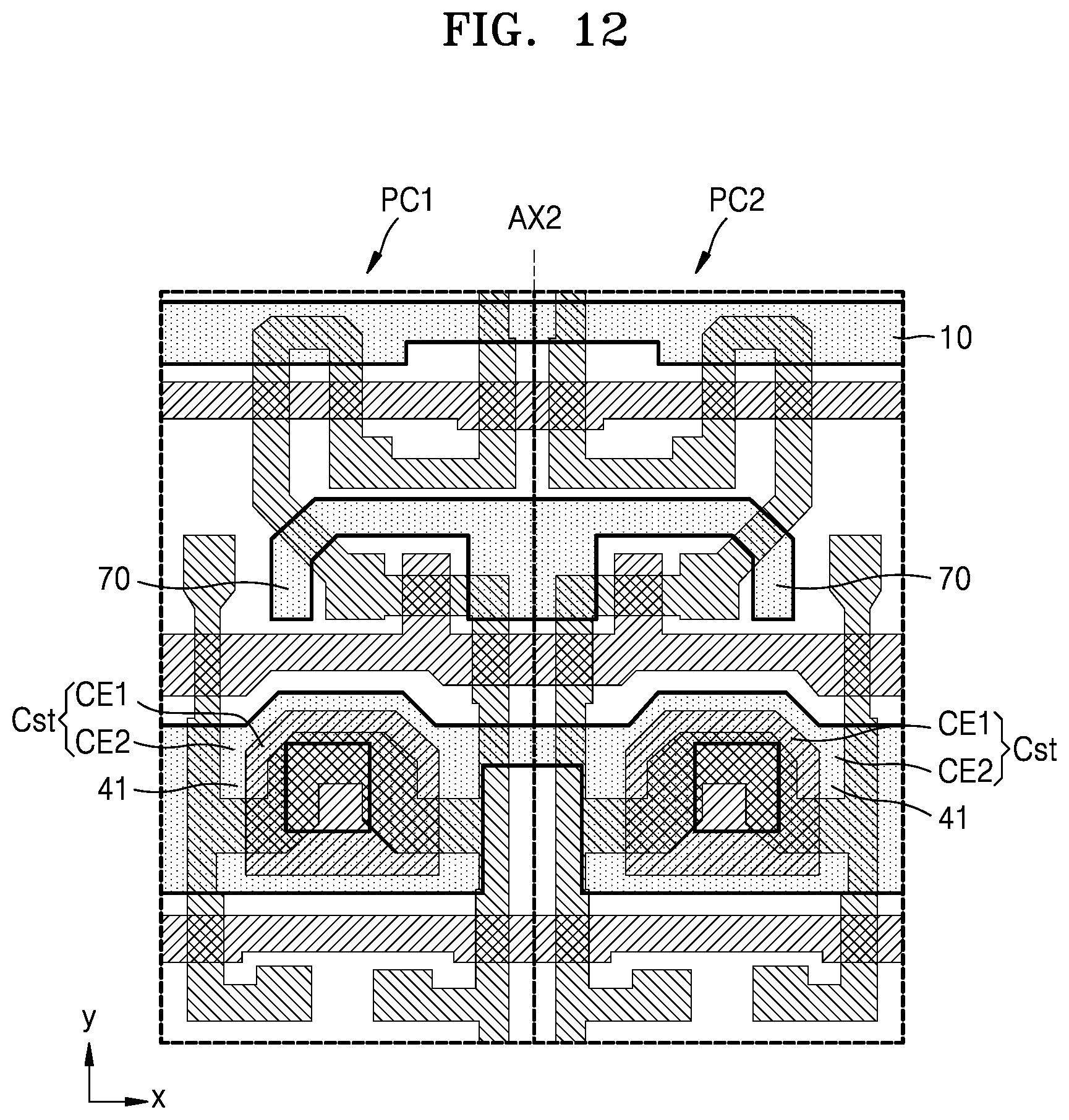 Patent US12120931 Figure 12 – Display apparatus
