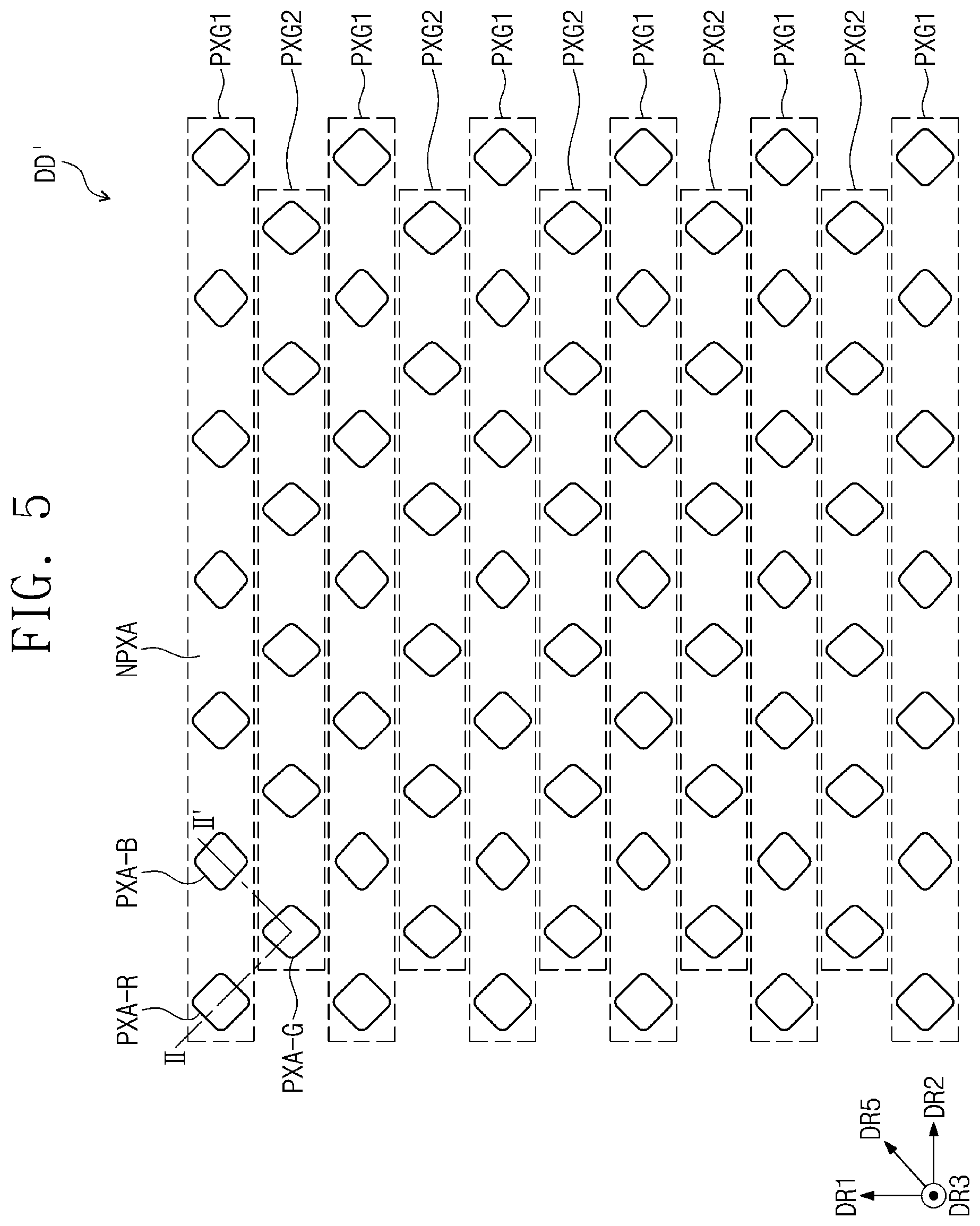 Patent US12120934 Figure 5 – Electronic device including a protection layer