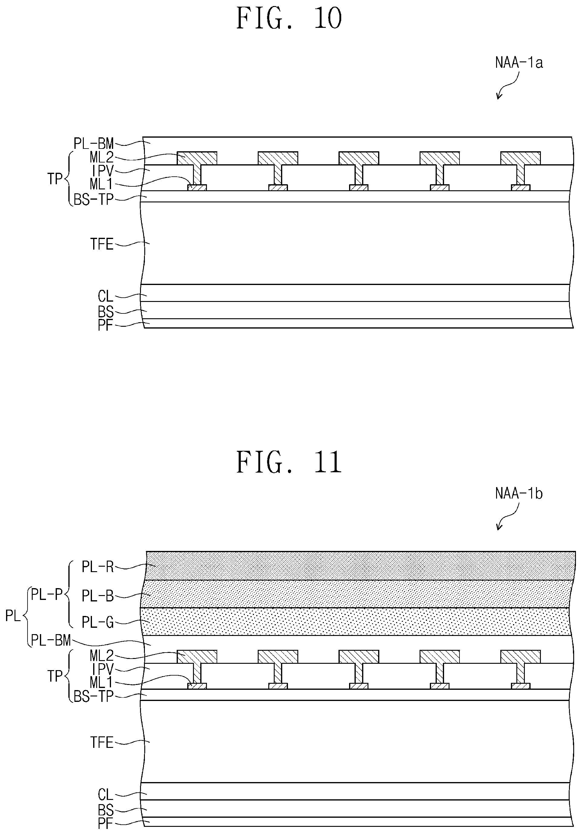 Patent US12120934 Figure 10 – Electronic device including a protection layer