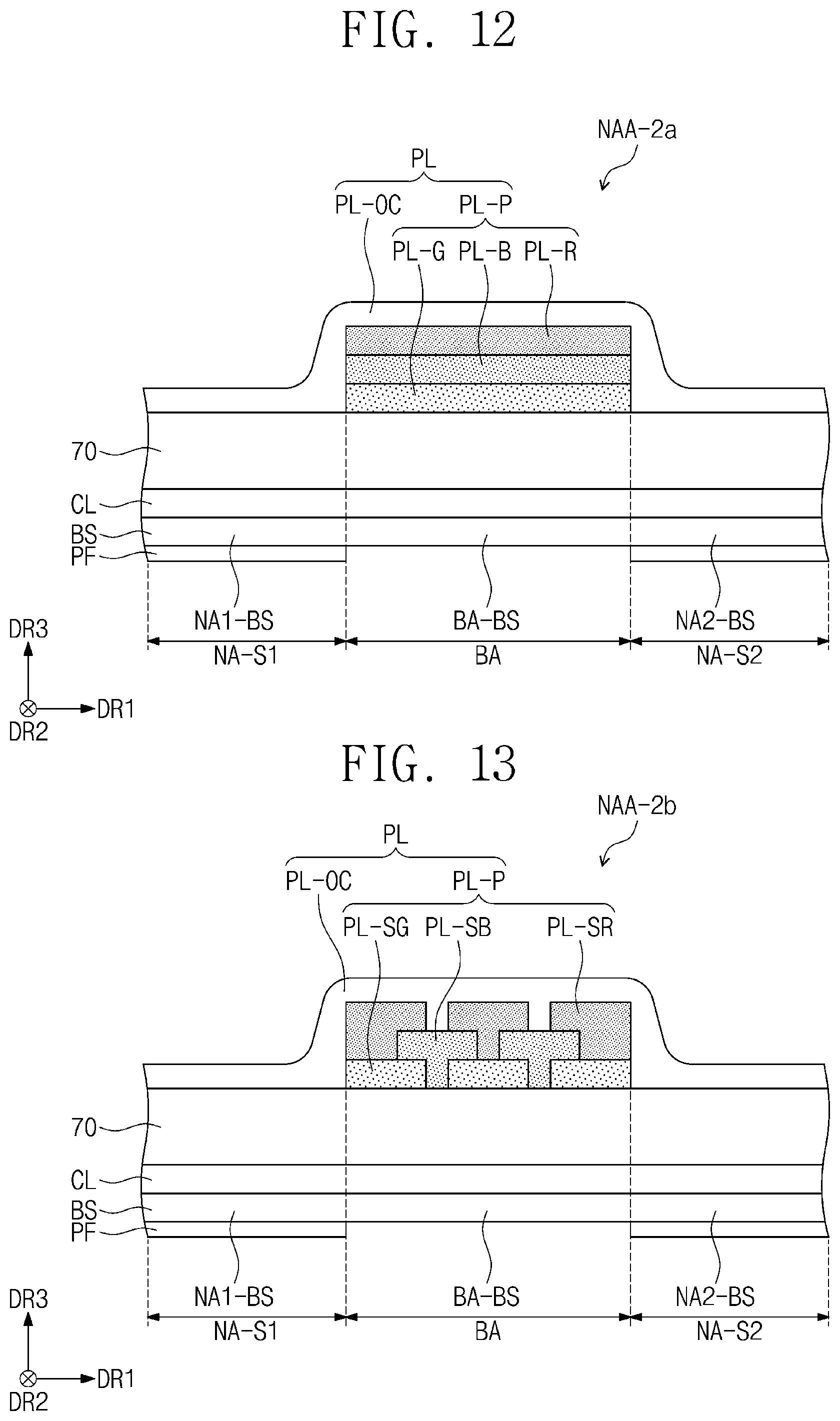 Patent US12120934 Figure 11 – Electronic device including a protection layer