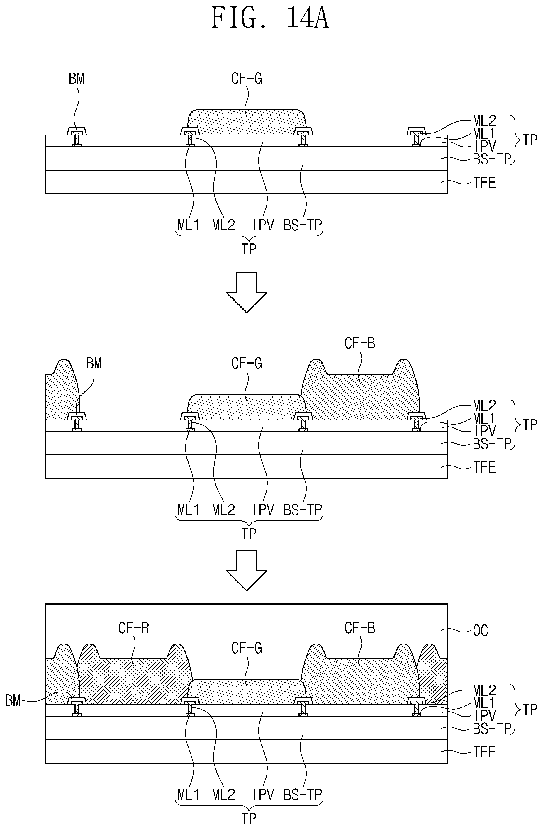 Patent US12120934 Figure 12 – Electronic device including a protection layer