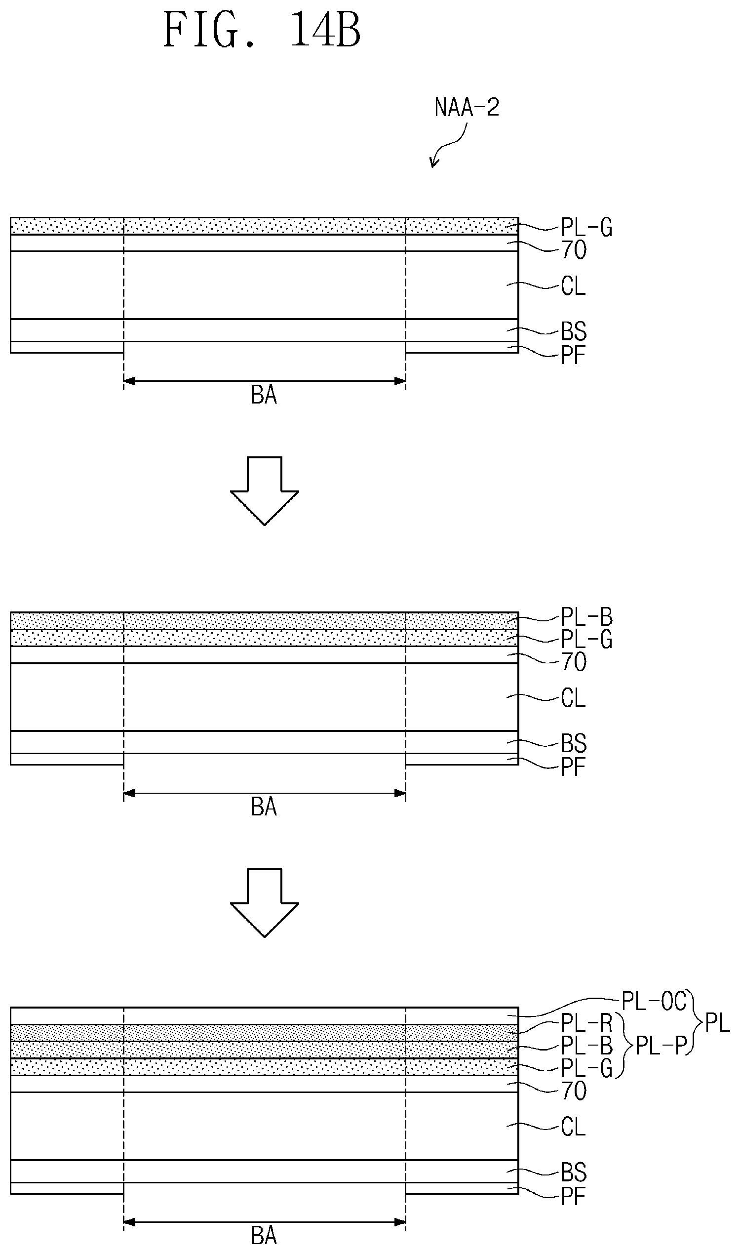 Patent US12120934 Figure 13 – Electronic device including a protection layer