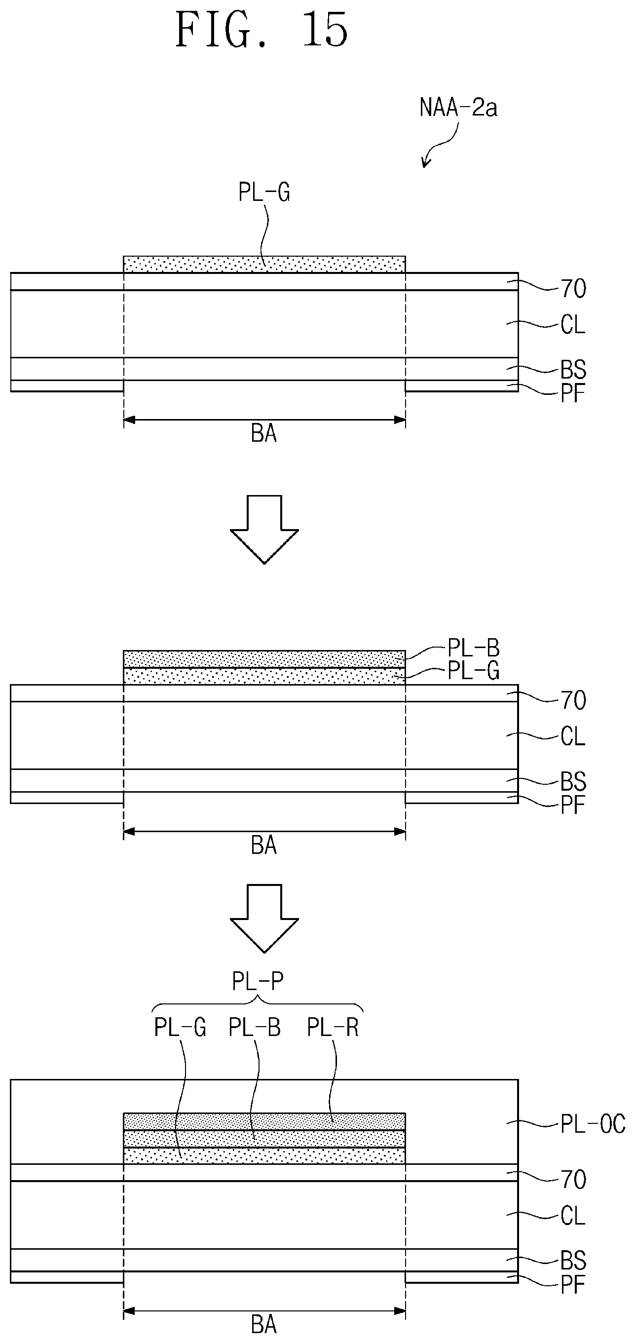 Patent US12120934 Figure 14 – Electronic device including a protection layer