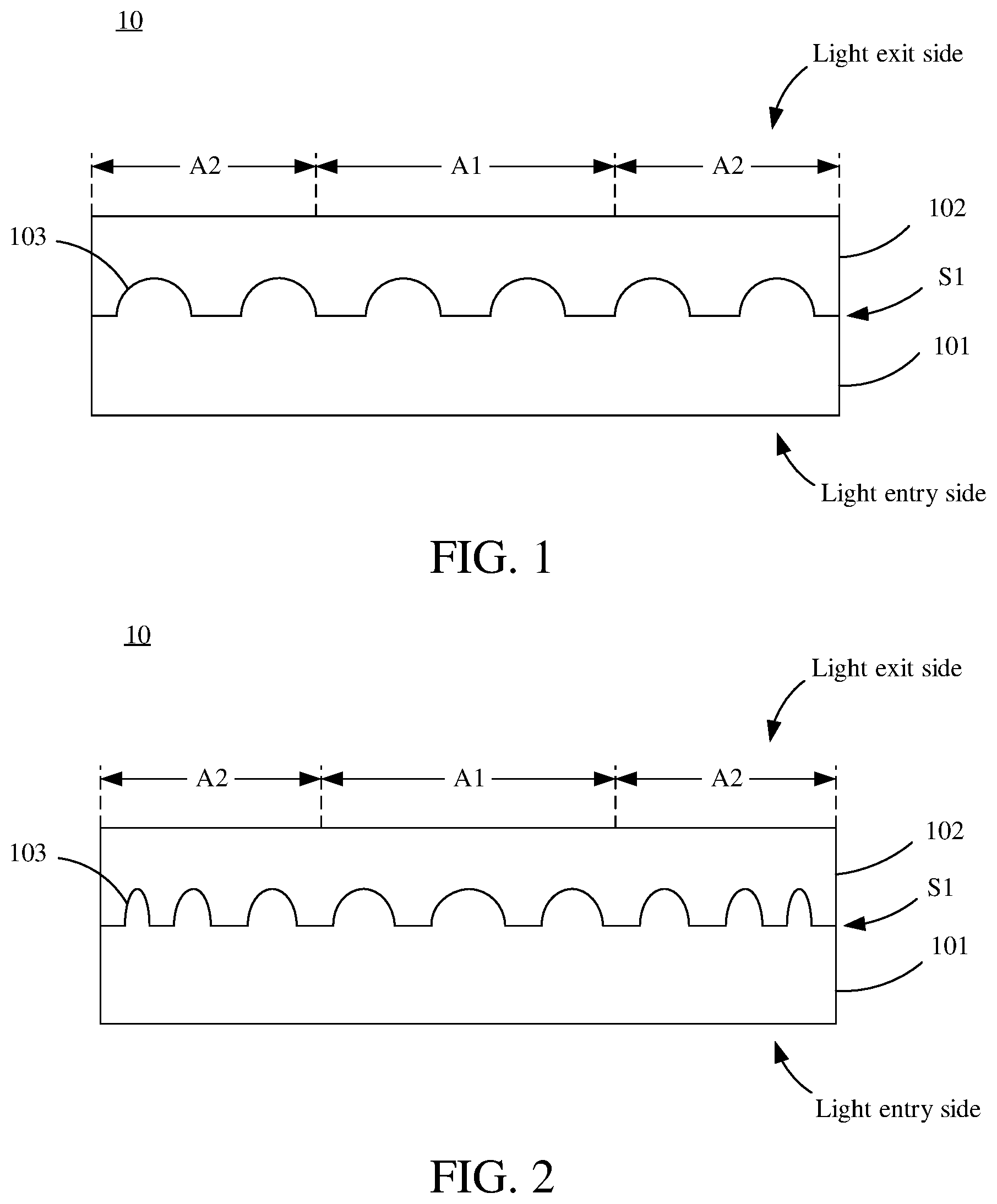 Patent US12120939 Figure 1 – Cover plate and display device