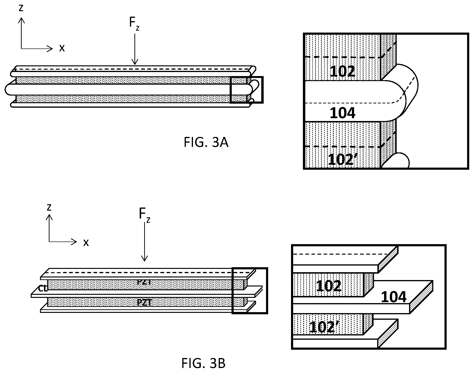 Patent US12120959 Figure 3 – Stacked piezoelectric energy harvester