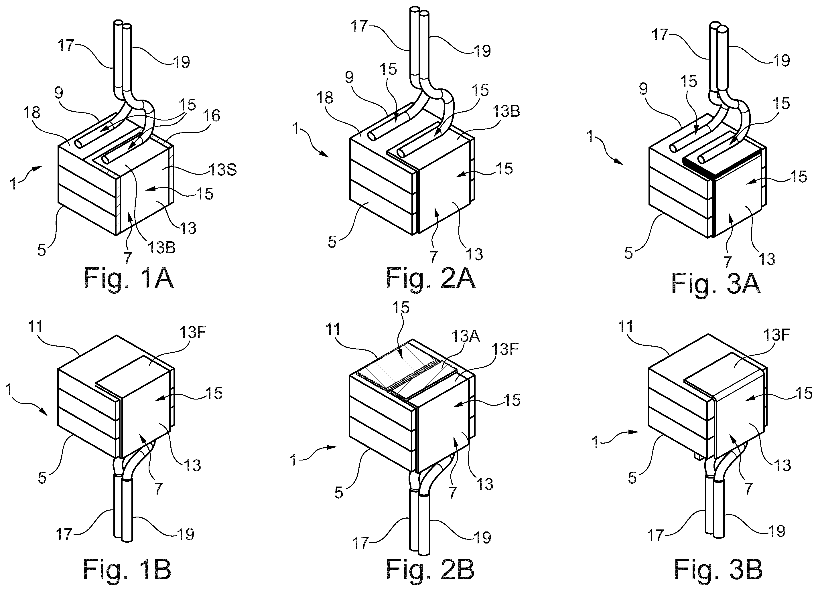 Patent US12120961 Figure 1 – Sensor comprising an interconnect having a carrier film