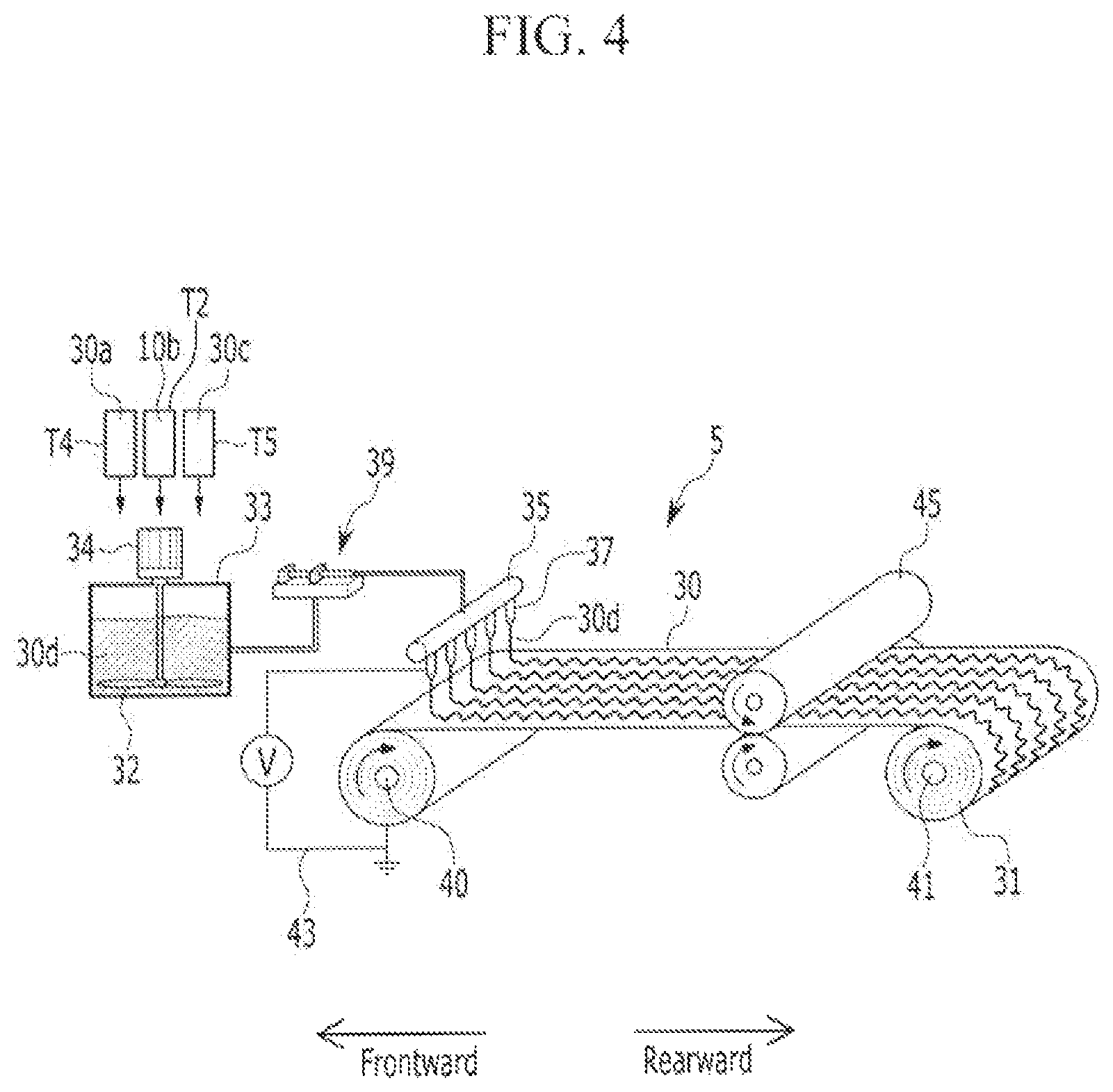 Patent US12126003 Figure 4 – System and method for fabricating electrode film for secondary battery