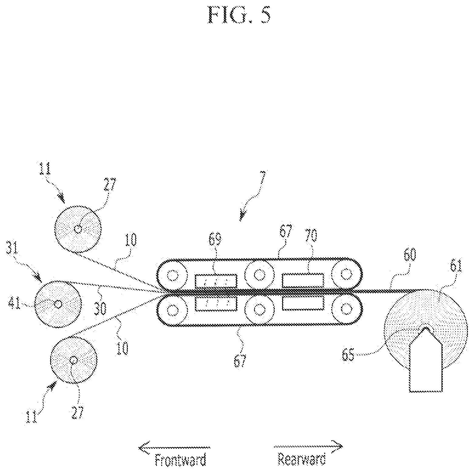 Patent US12126003 Figure 5 – System and method for fabricating electrode film for secondary battery