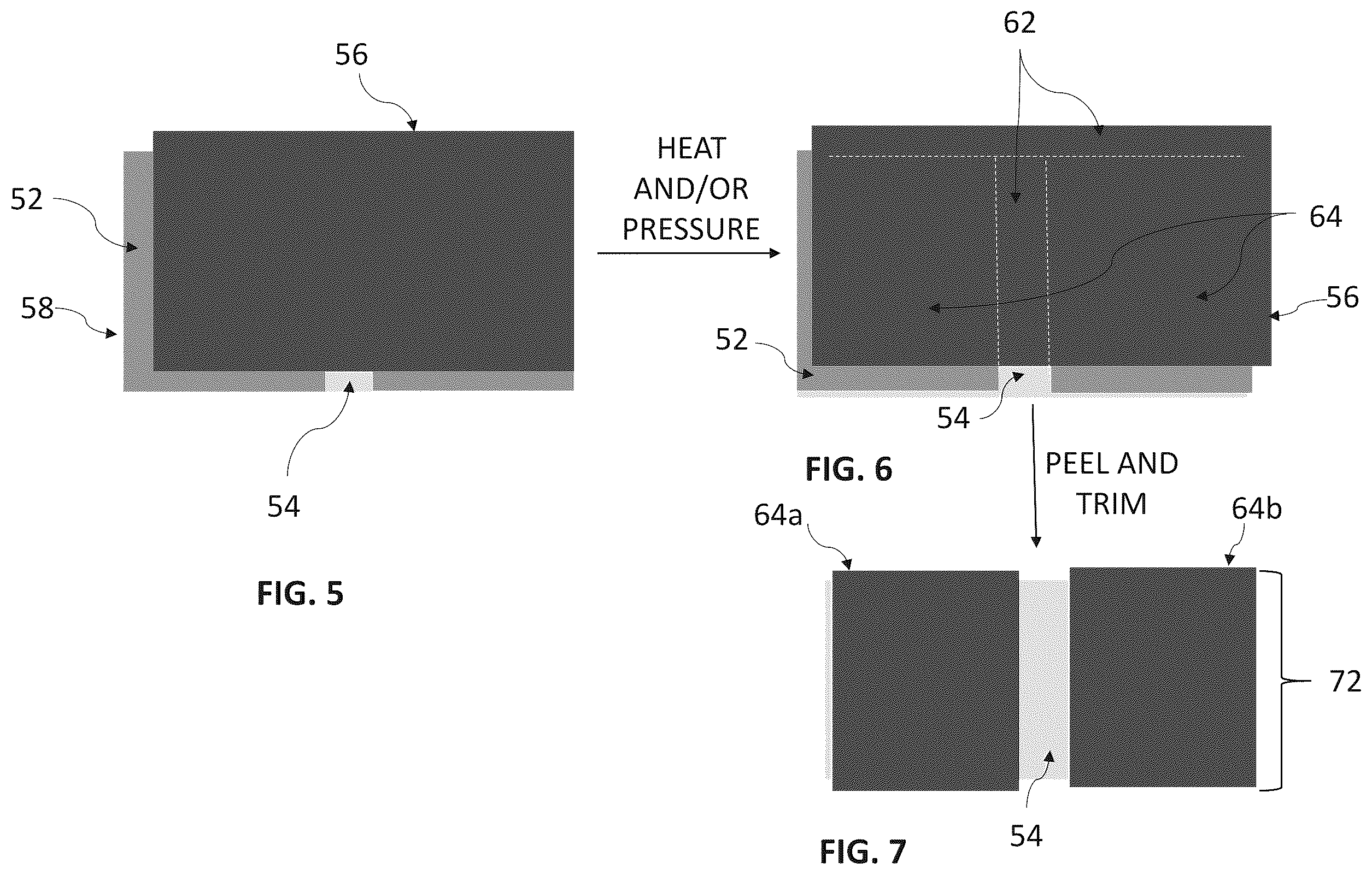 Patent US12126009 Figure 3 – Intermittently coated dry electrode for energy storage device and method of manufacturing the same