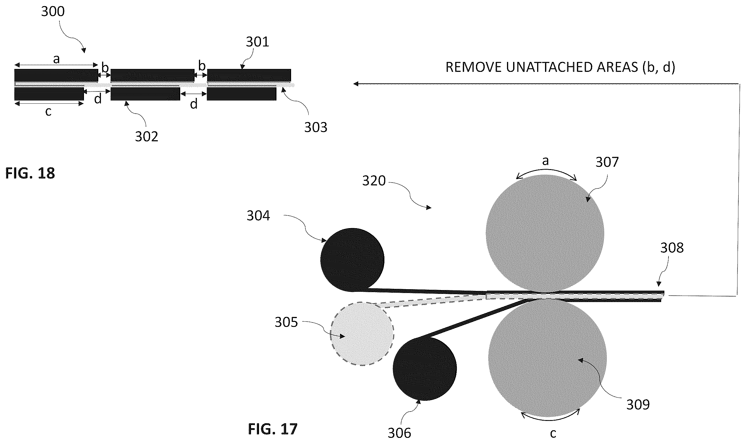 Patent US12126009 Figure 7 – Intermittently coated dry electrode for energy storage device and method of manufacturing the same