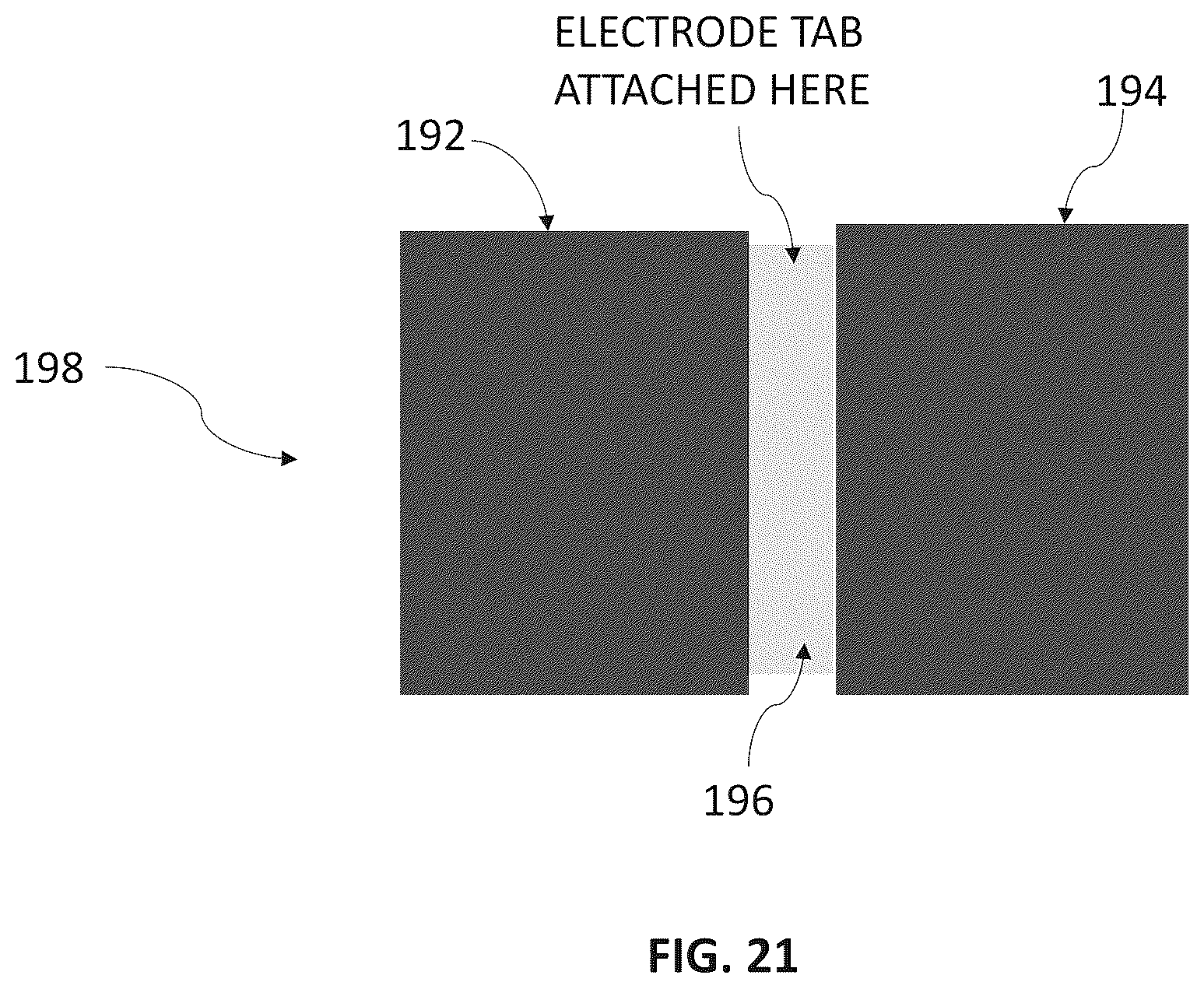 Patent US12126009 Figure 9 – Intermittently coated dry electrode for energy storage device and method of manufacturing the same