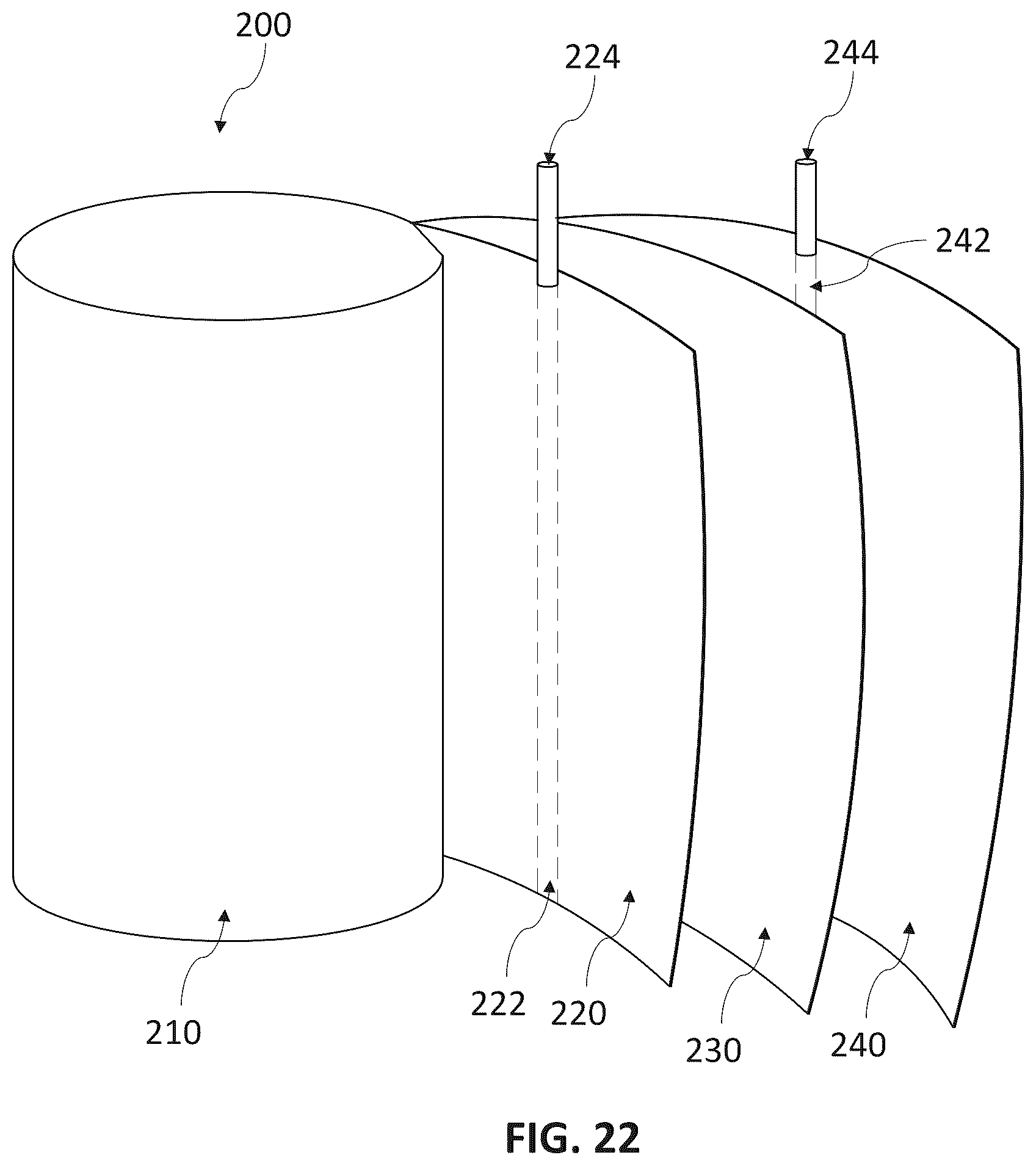 Patent US12126009 Figure 10 – Intermittently coated dry electrode for energy storage device and method of manufacturing the same