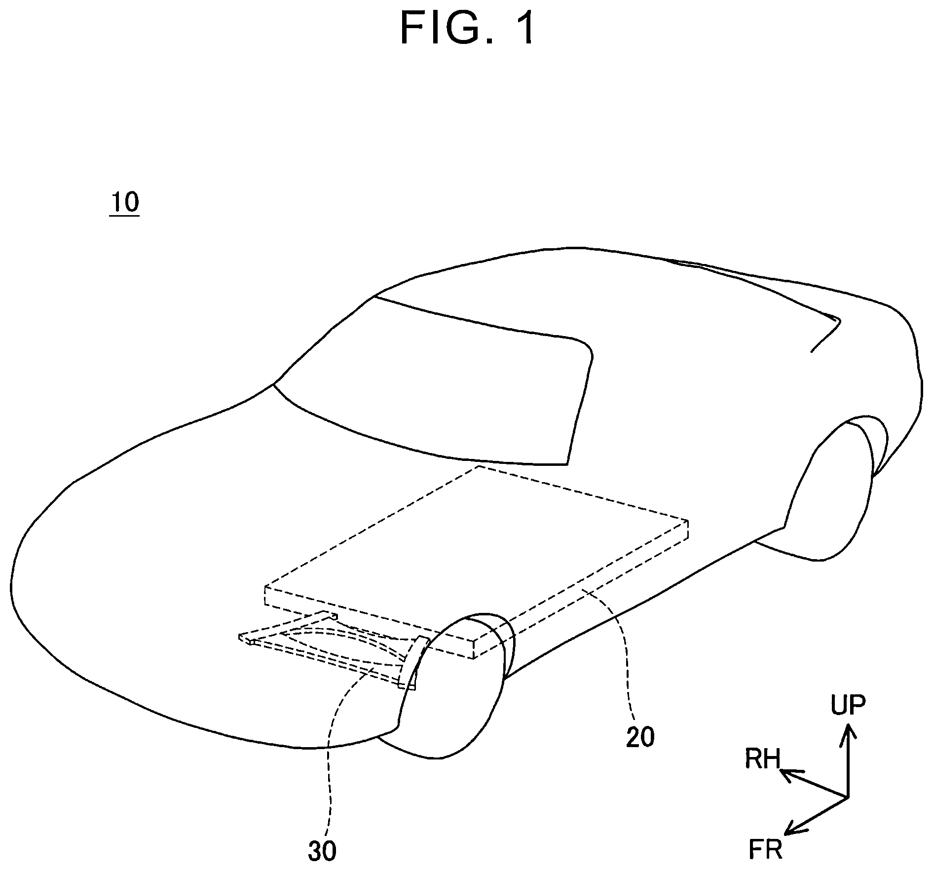 Patent US12126038 Figure 1 – Electrified vehicle