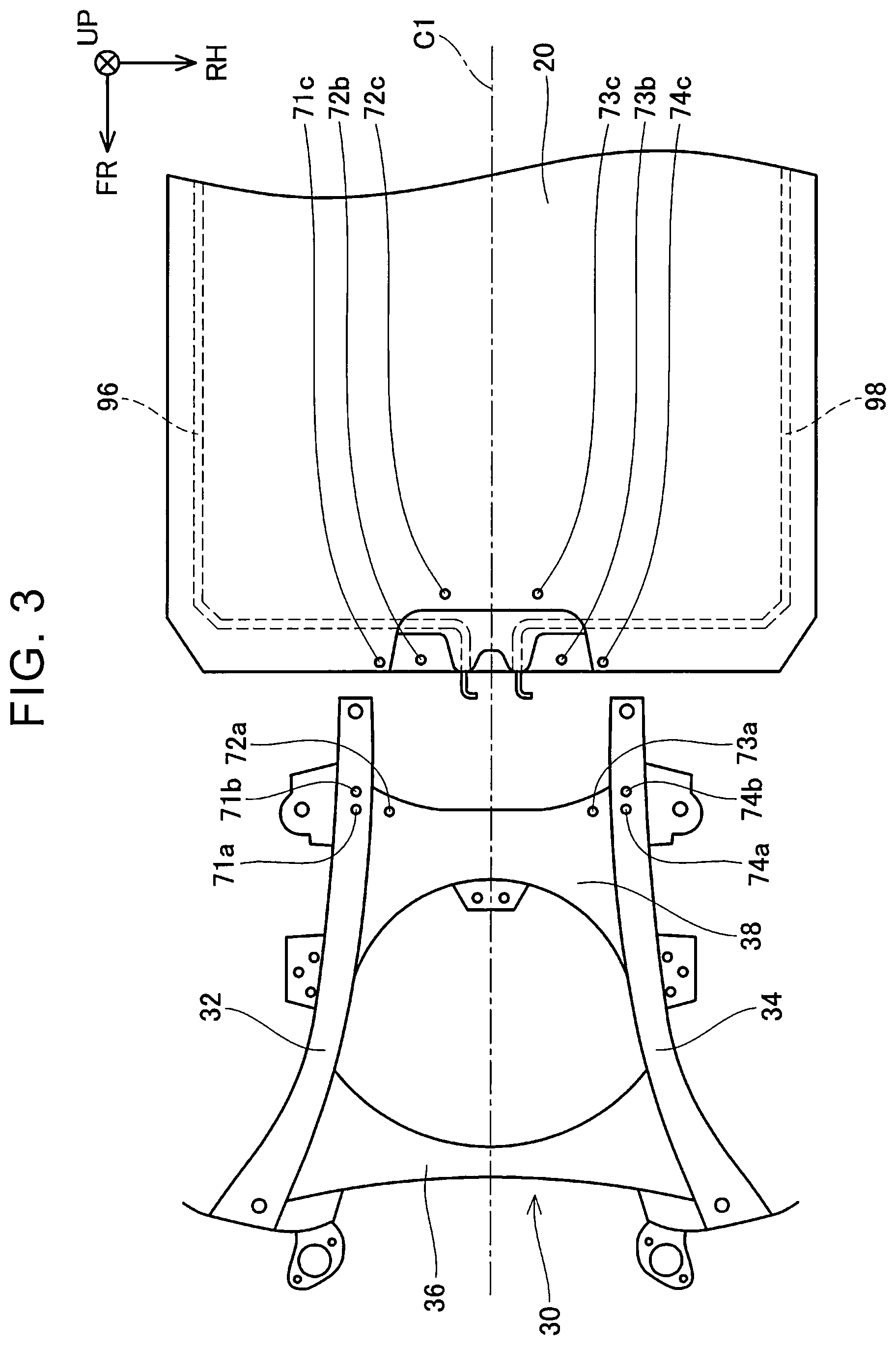 Patent US12126038 Figure 3 – Electrified vehicle