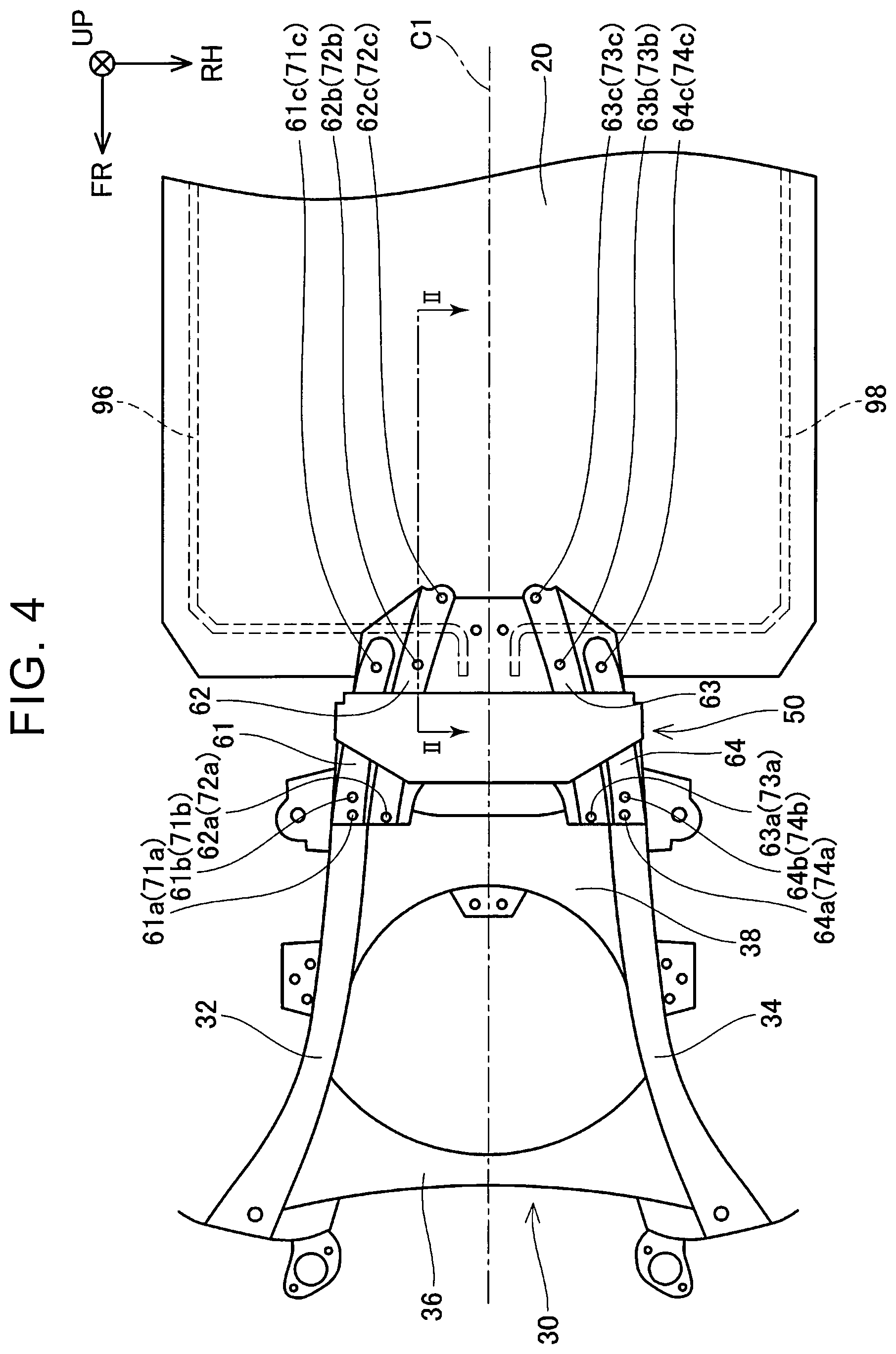 Patent US12126038 Figure 4 – Electrified vehicle