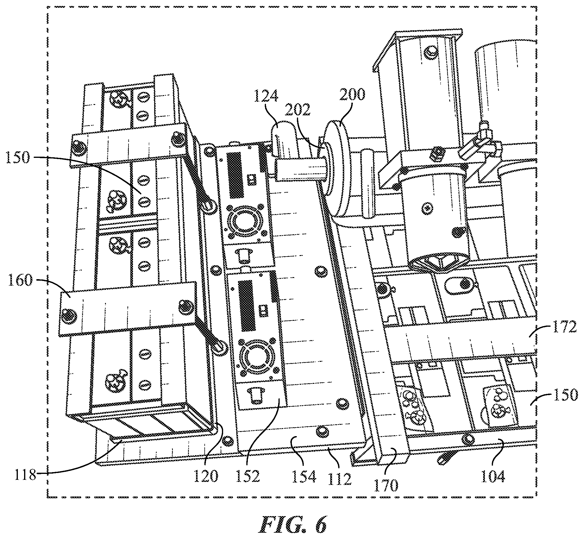 Patent US12126039 Figure 6 – Battery placement rack