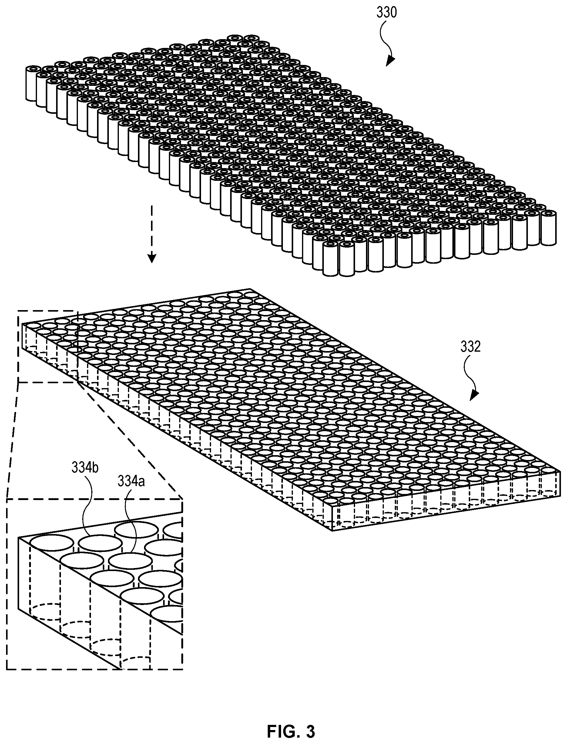 Patent US12126041 Figure 8 – Multi-density material for battery subassemblies