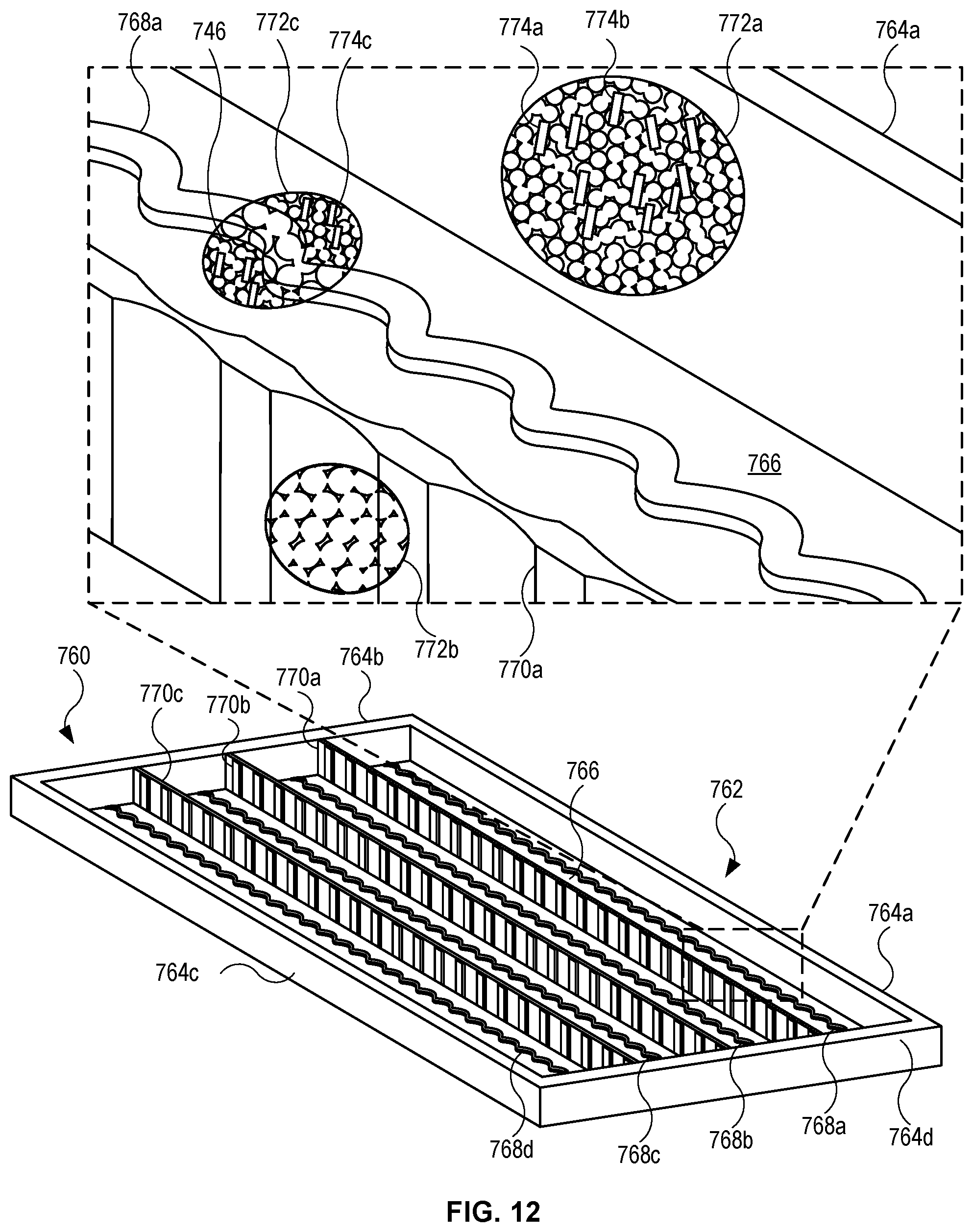 Patent US12126041 Figure 15 – Multi-density material for battery subassemblies