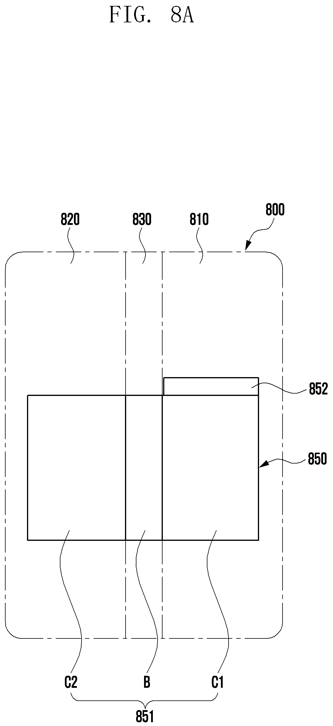 Patent US12126050 Figure 12 – Foldable battery, and electronic device including same