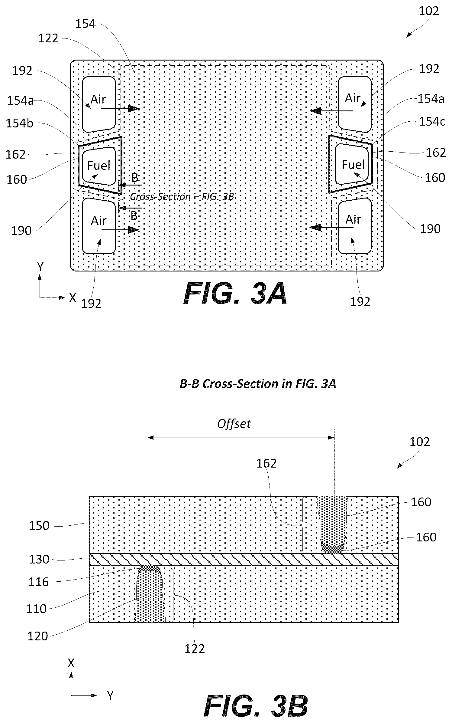 Patent US12126057 Figure 5 – Sealed porous structures for solid oxide fuel cells and methods of fabricating thereof