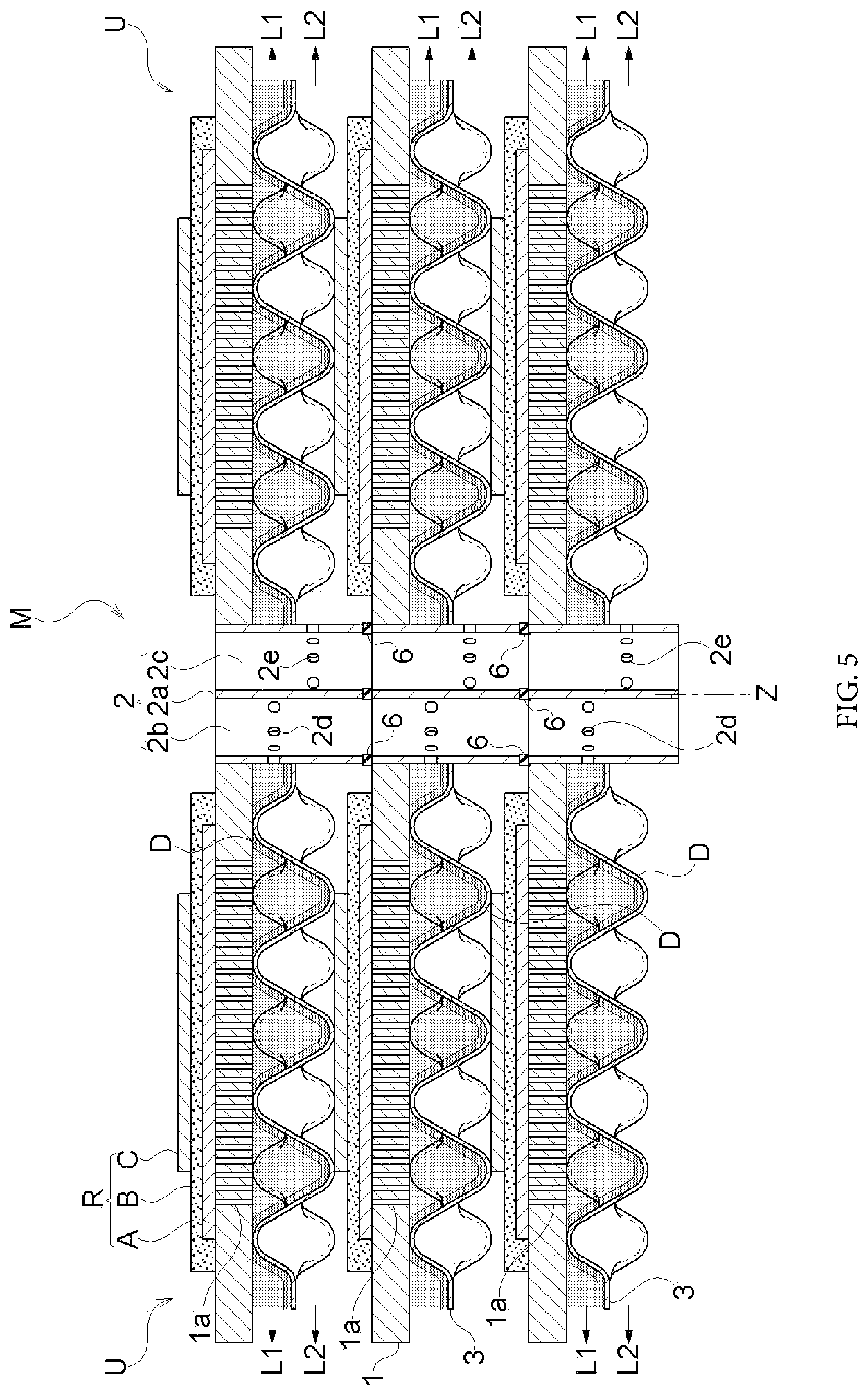 Patent US12126064 Figure 5 – Metal support-type fuel cell and fuel cell module
