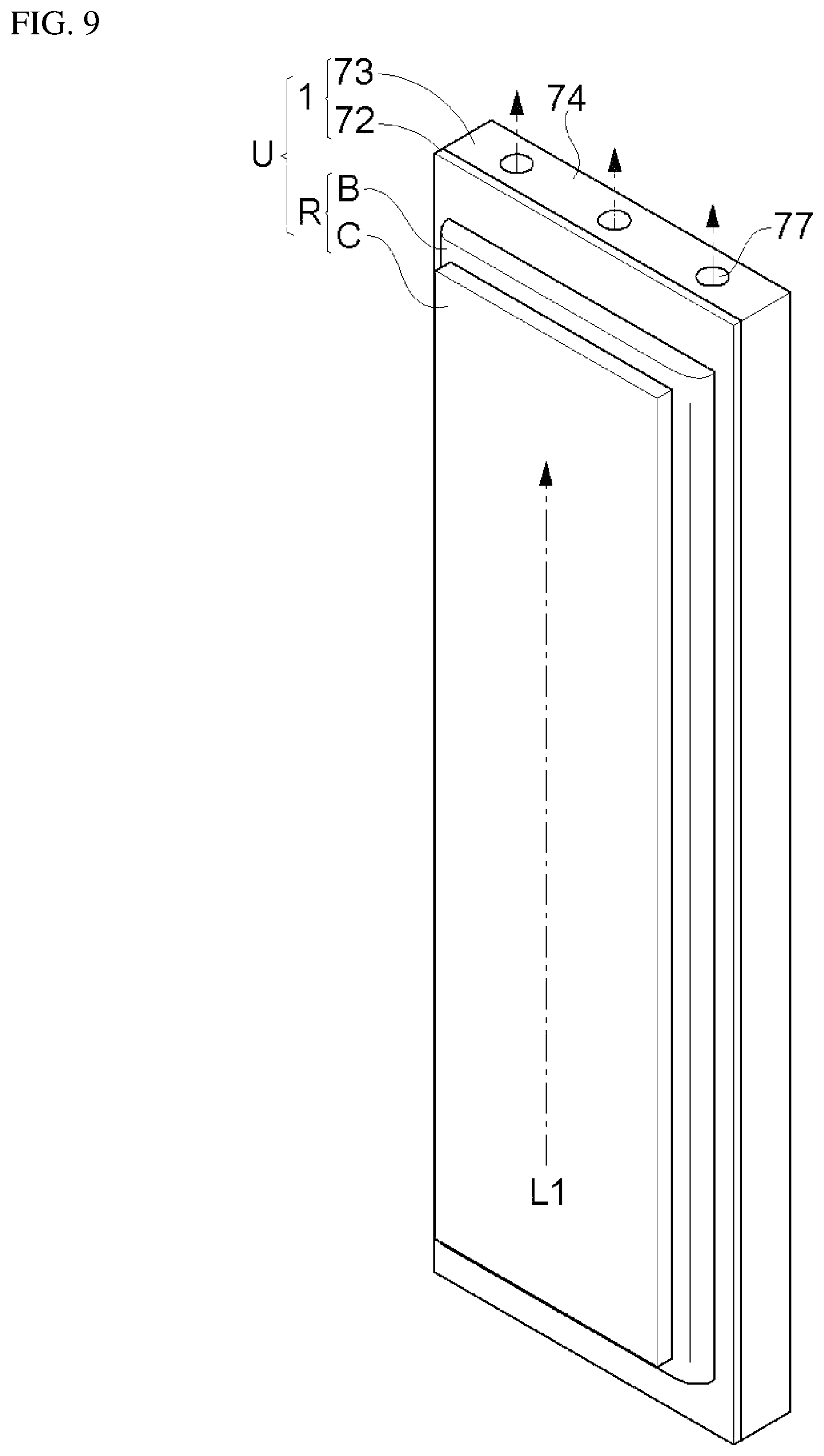 Patent US12126064 Figure 9 – Metal support-type fuel cell and fuel cell module