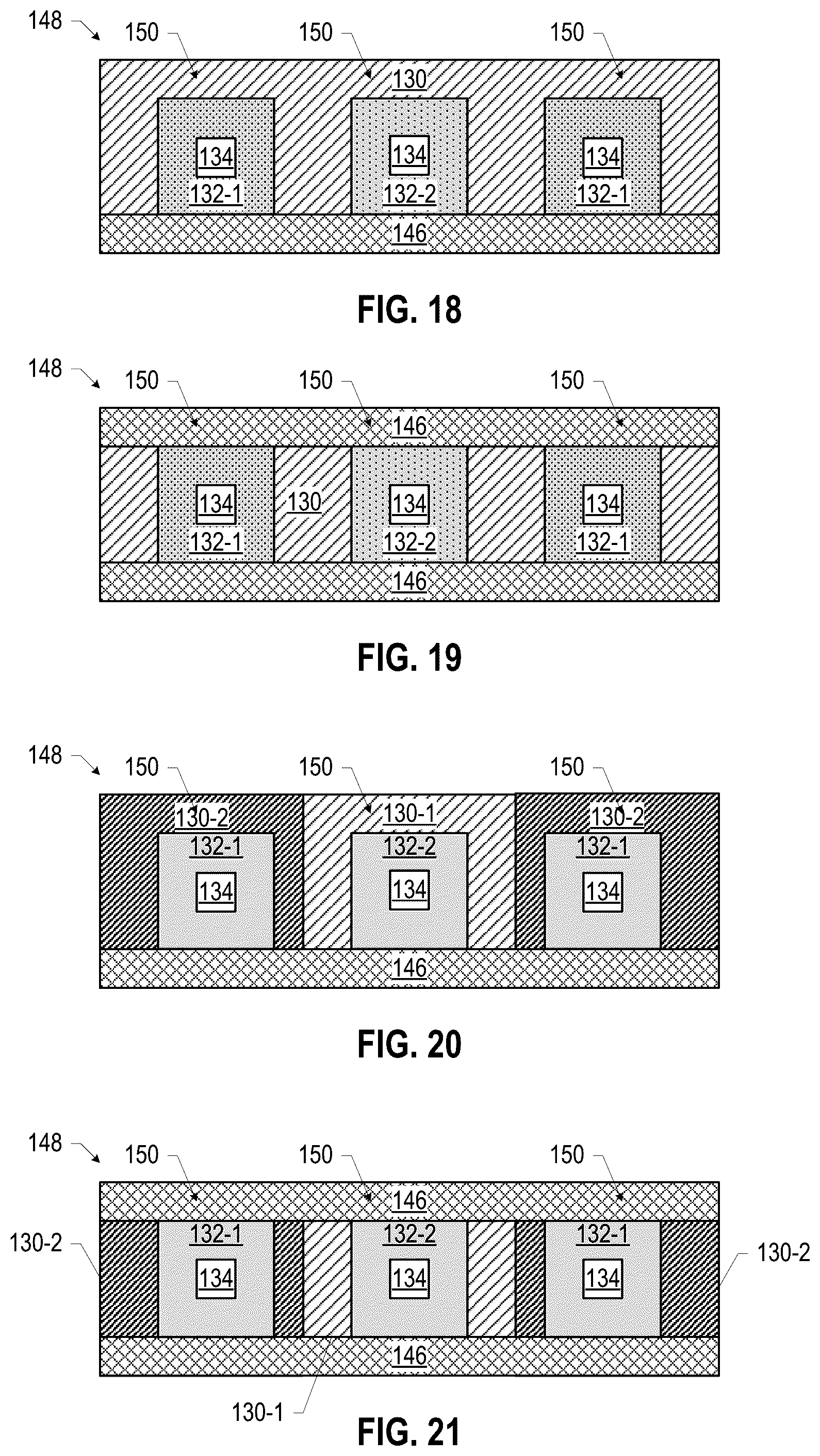 Patent US12126068 Figure 7 – Millimeter-wave dielectric waveguide bundle including first and second adjacent dielectric waveguides having different core and/or cladding materials