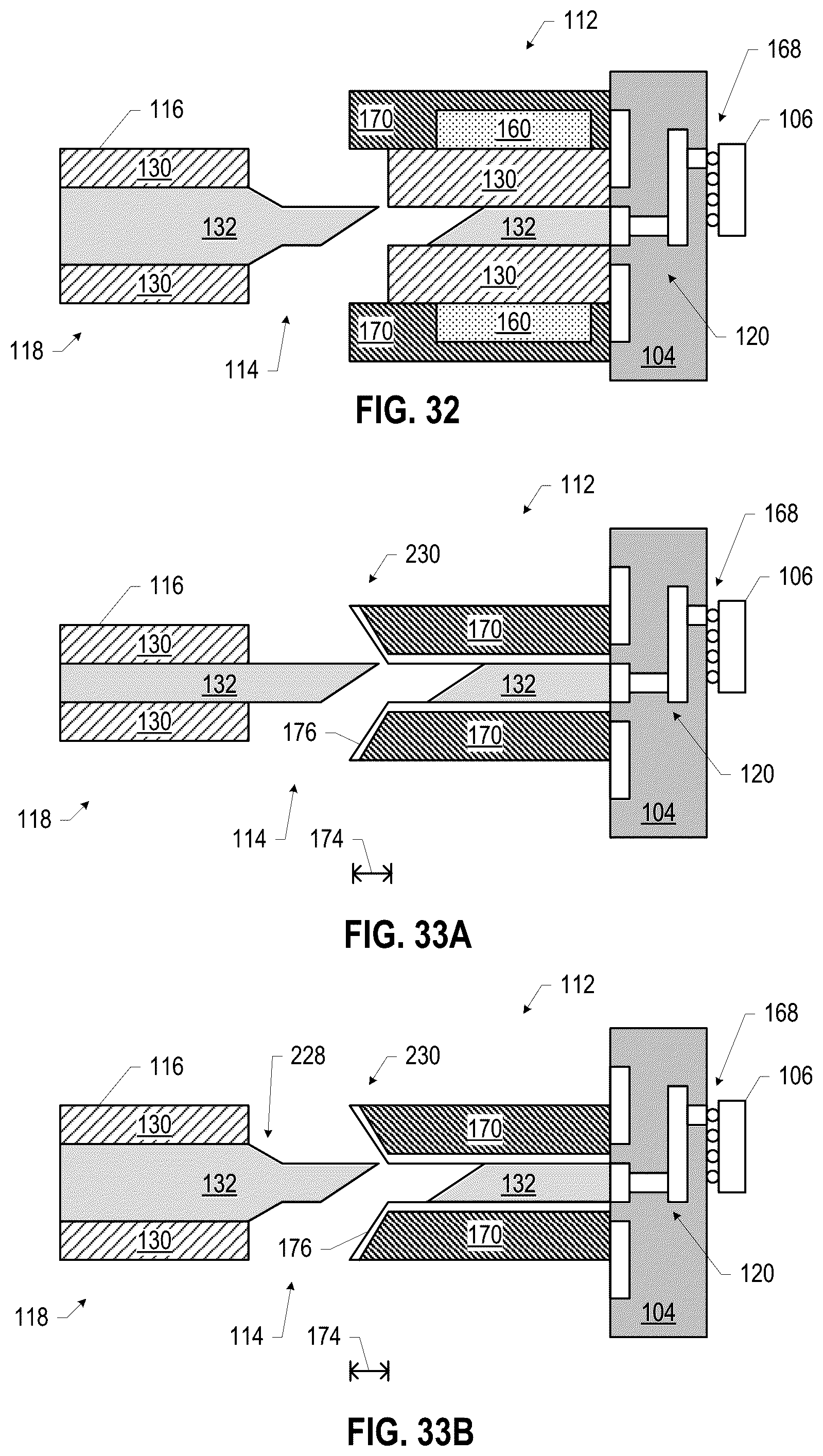 Patent US12126068 Figure 12 – Millimeter-wave dielectric waveguide bundle including first and second adjacent dielectric waveguides having different core and/or cladding materials