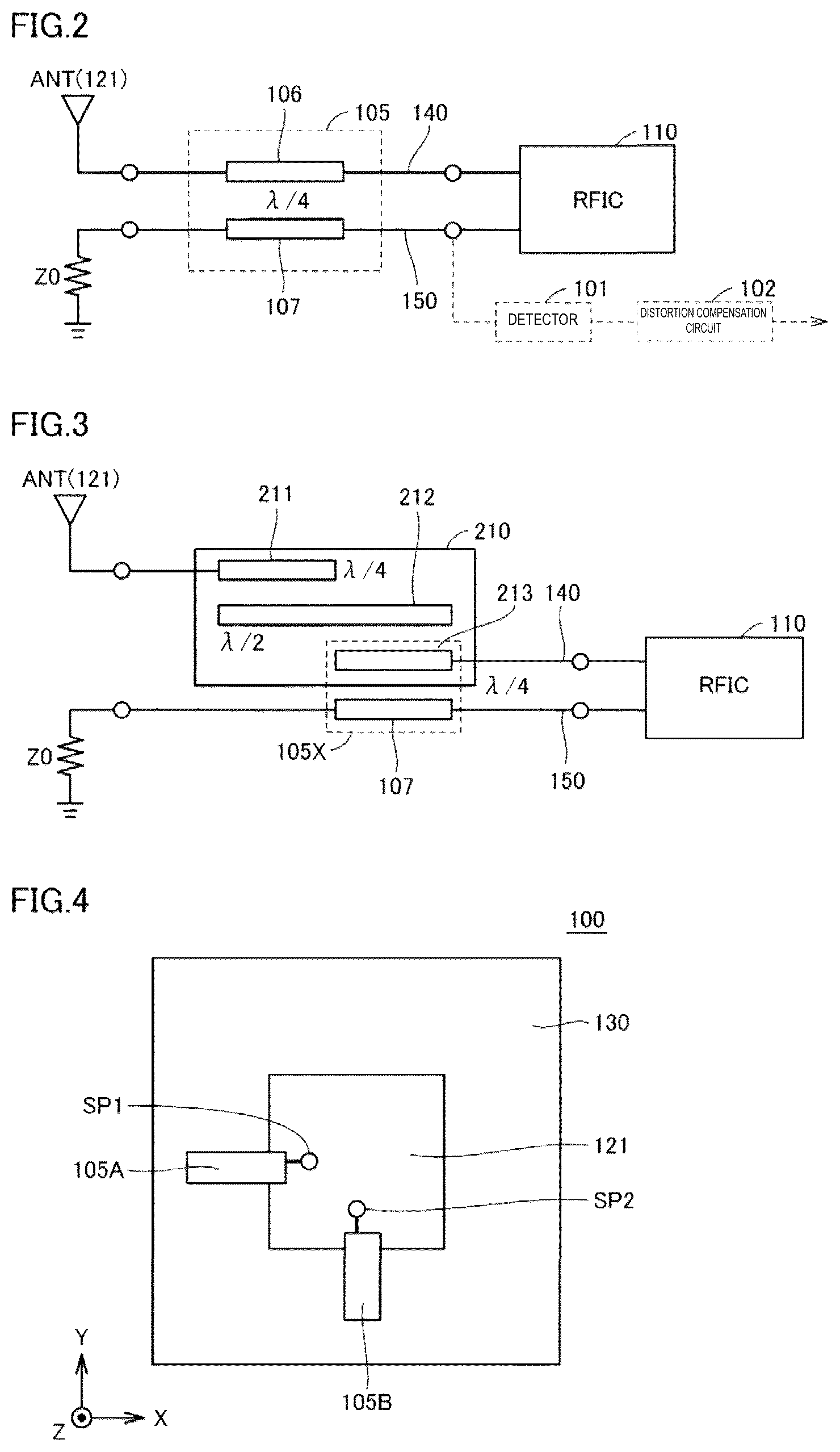 Patent US12126070 Figure 2 – Antenna module and communication device equipped with the same
