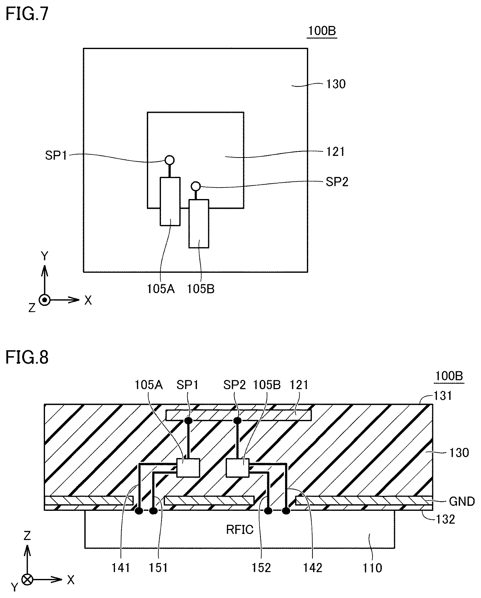 Patent US12126070 Figure 4 – Antenna module and communication device equipped with the same