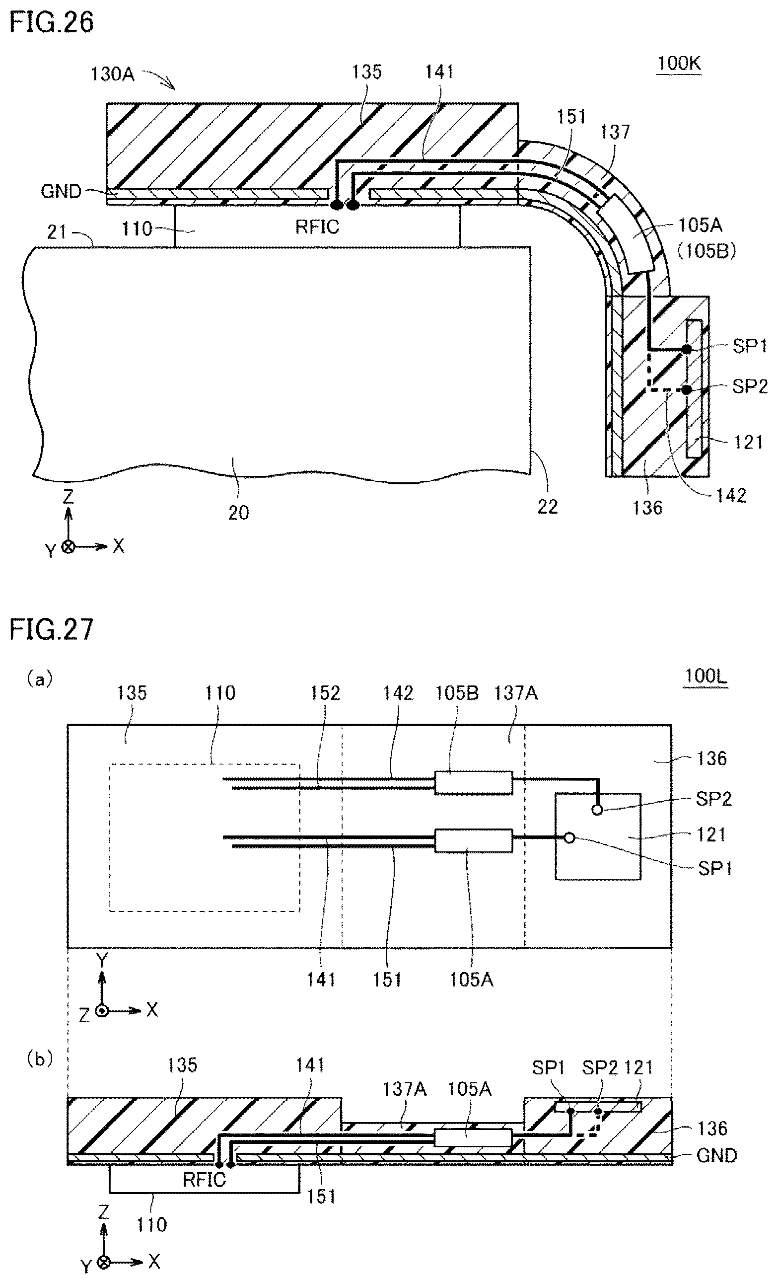 Patent US12126070 Figure 17 – Antenna module and communication device equipped with the same