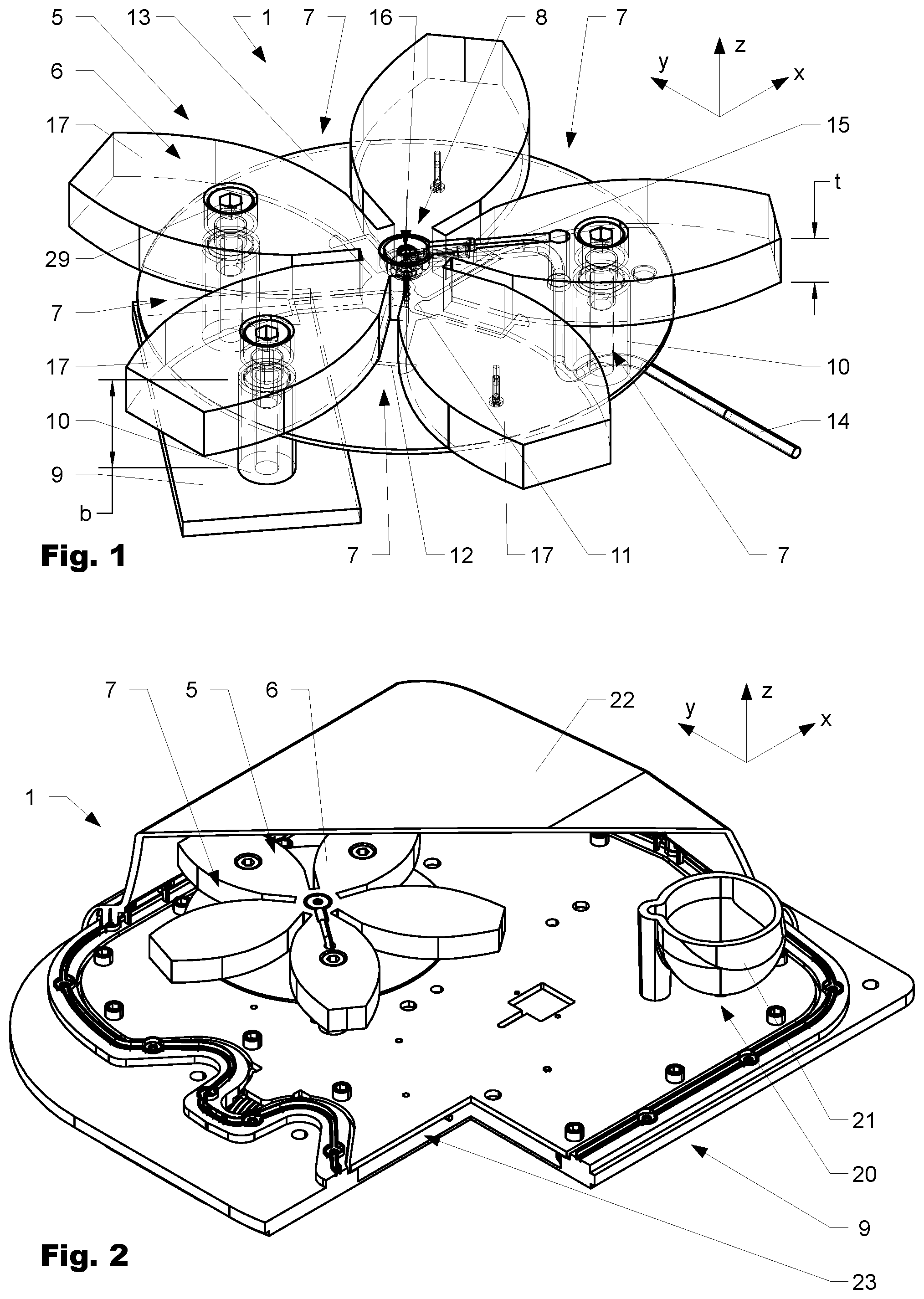 Patent US12126078 Figure 1 – Omnidirectional horizontally polarized antenna with high current protection