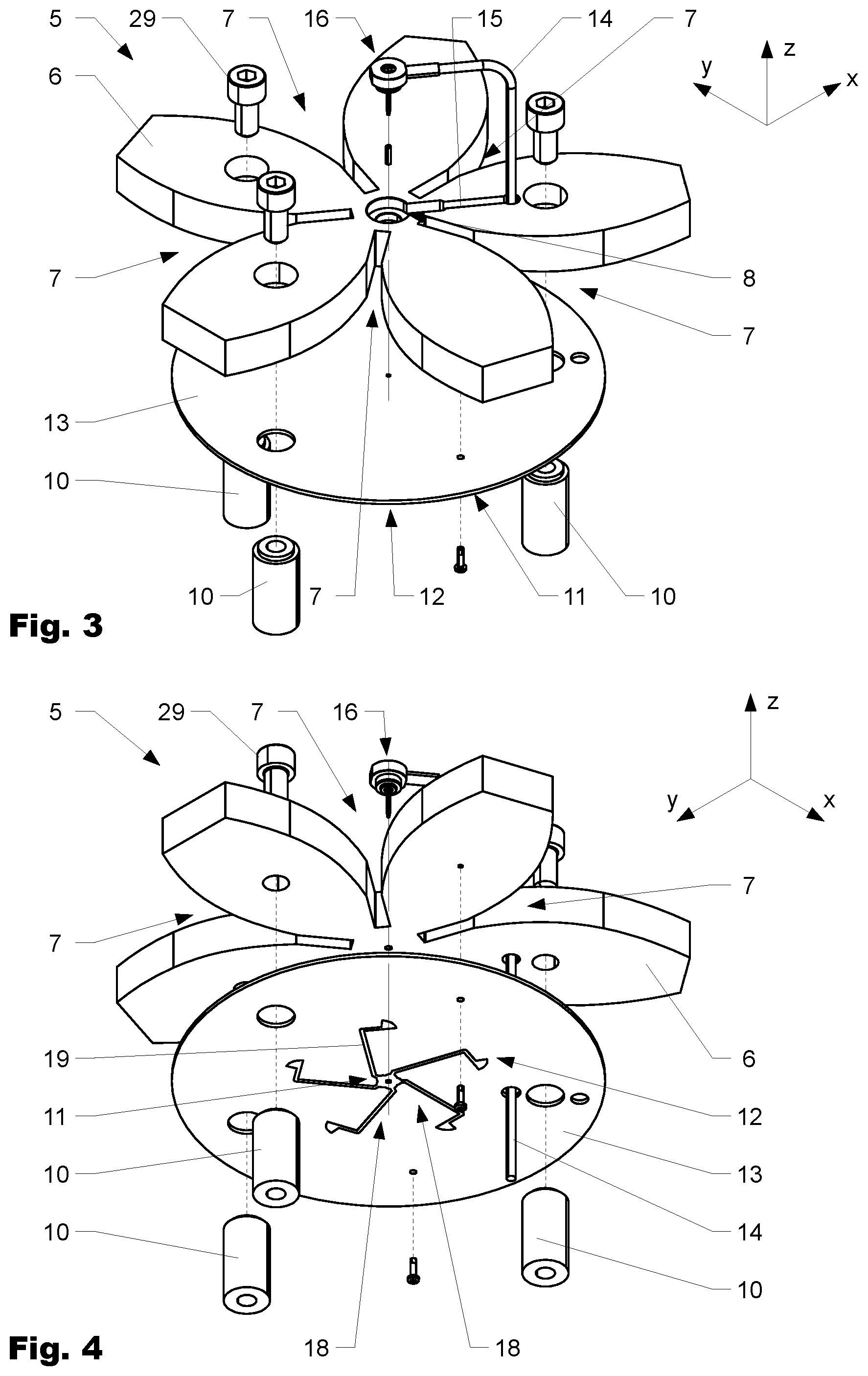 Patent US12126078 Figure 2 – Omnidirectional horizontally polarized antenna with high current protection