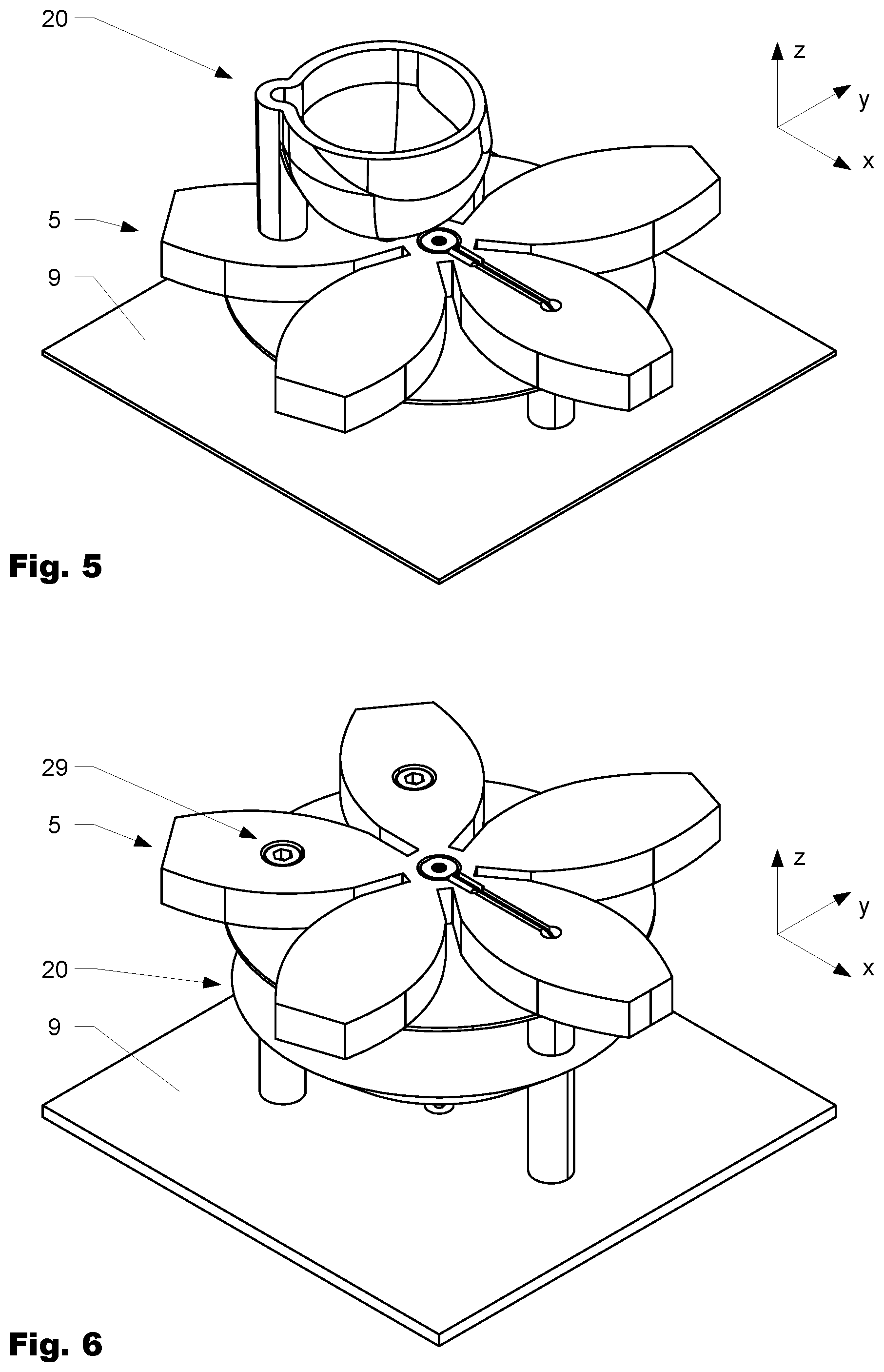 Patent US12126078 Figure 3 – Omnidirectional horizontally polarized antenna with high current protection