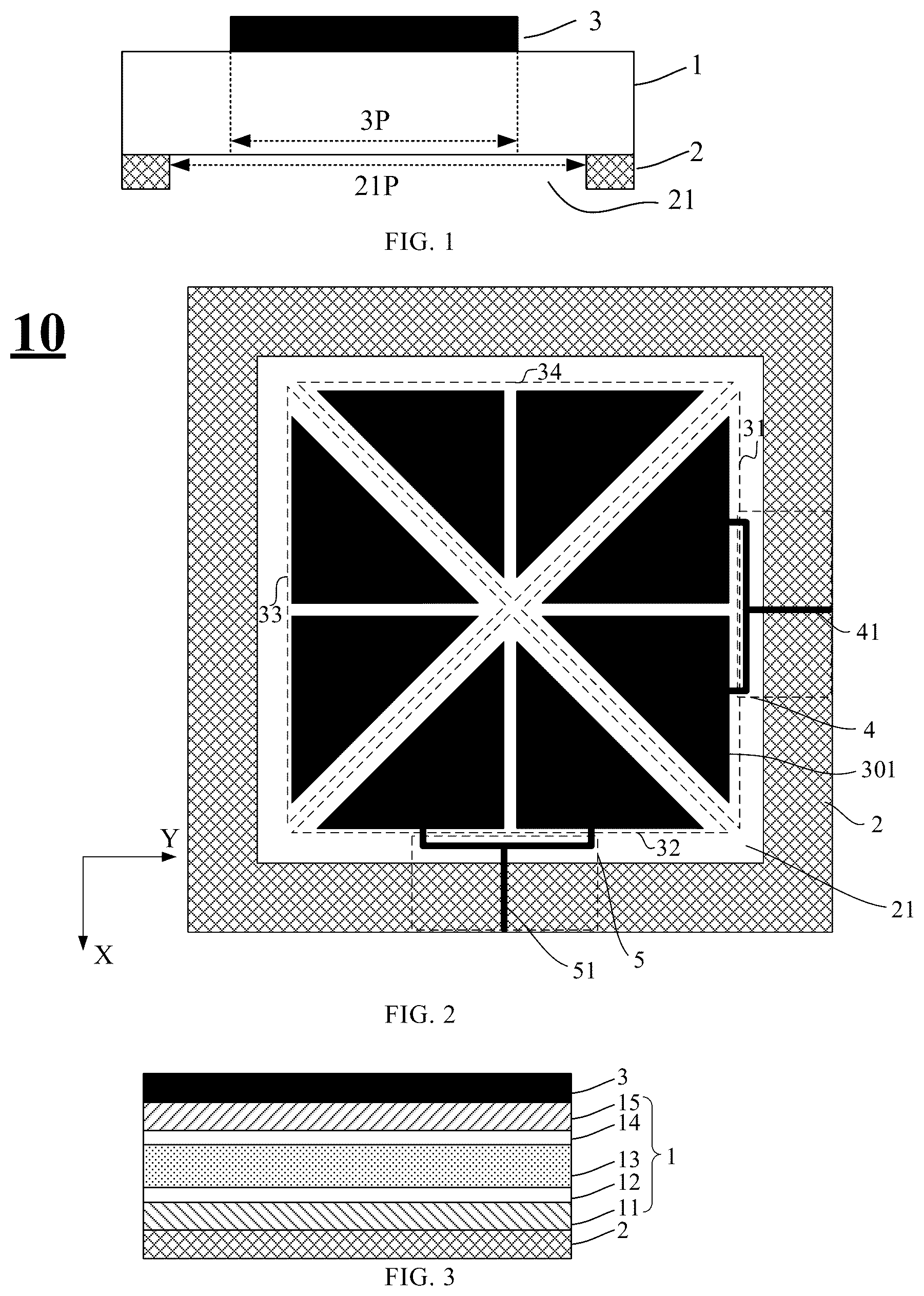 Patent US12126079 Figure 1 – Antenna and manufacturing method thereof